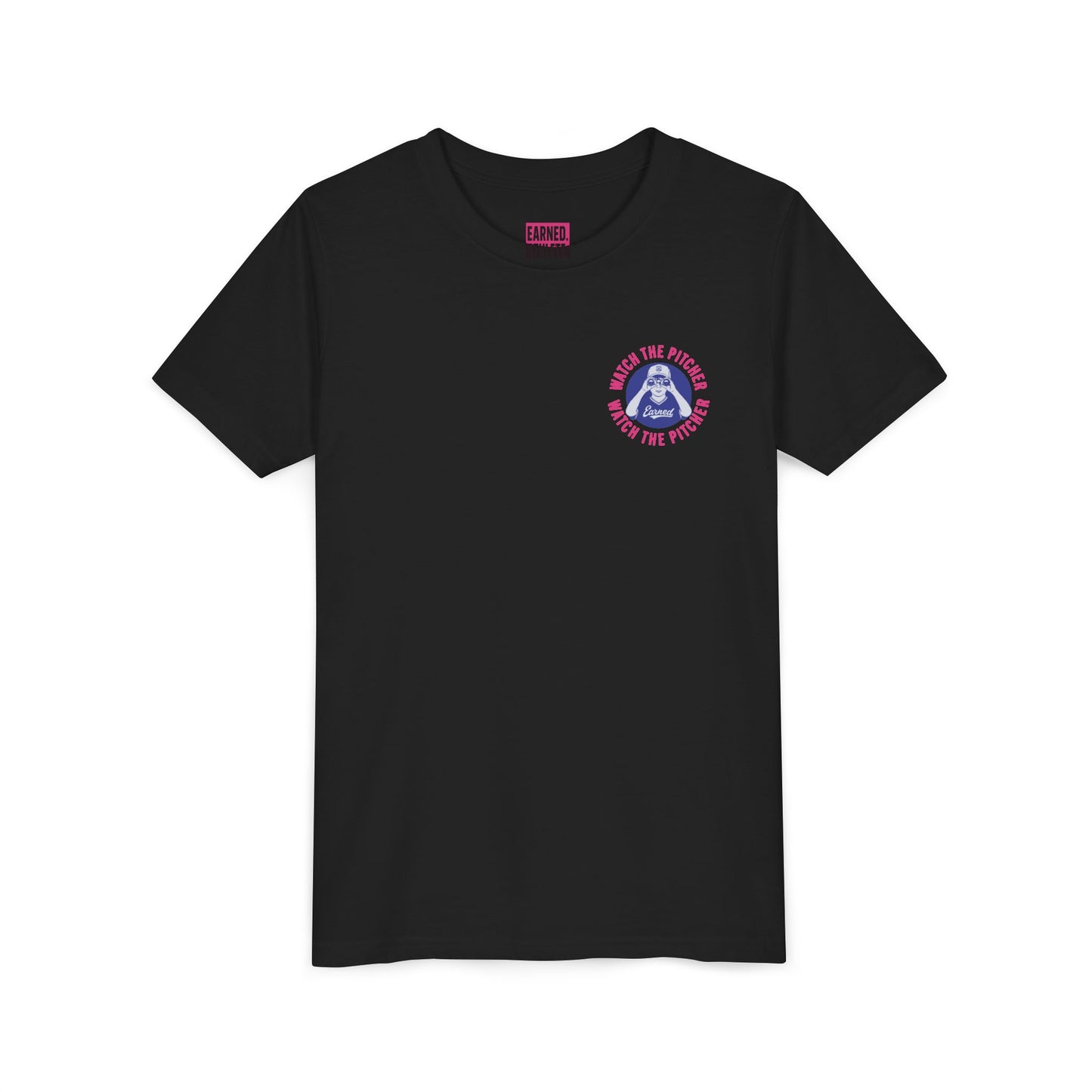 WATCH THE PITCHER Youth Tee - DUGOUT CHANT Collection
