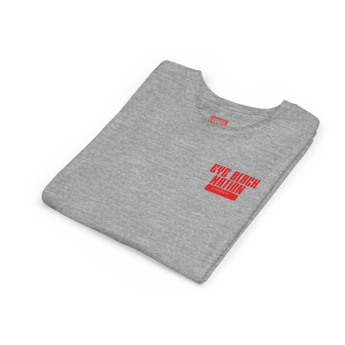 EYE BLACK NATION Youth Tee (Red Font)