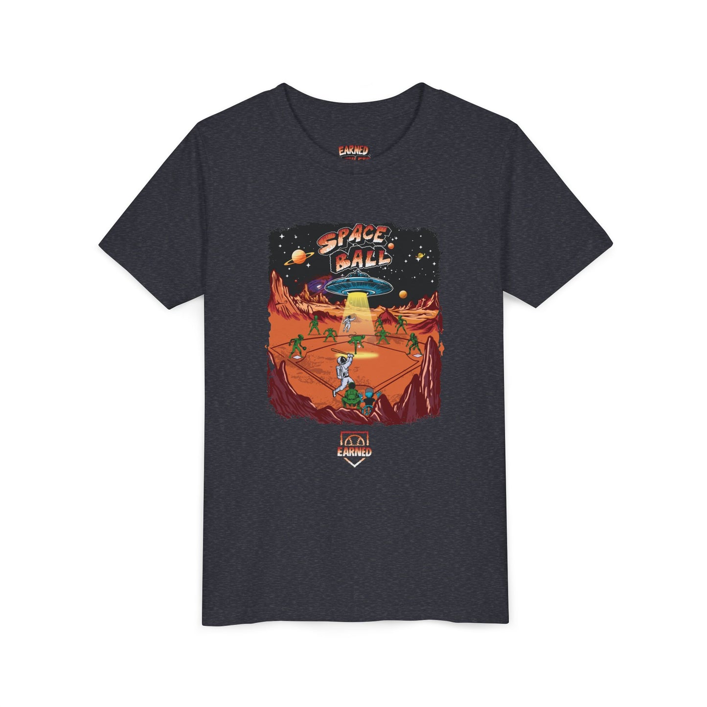 SPACE BALL: INFIELD FLY ABDUCTION Youth Tee (Color)