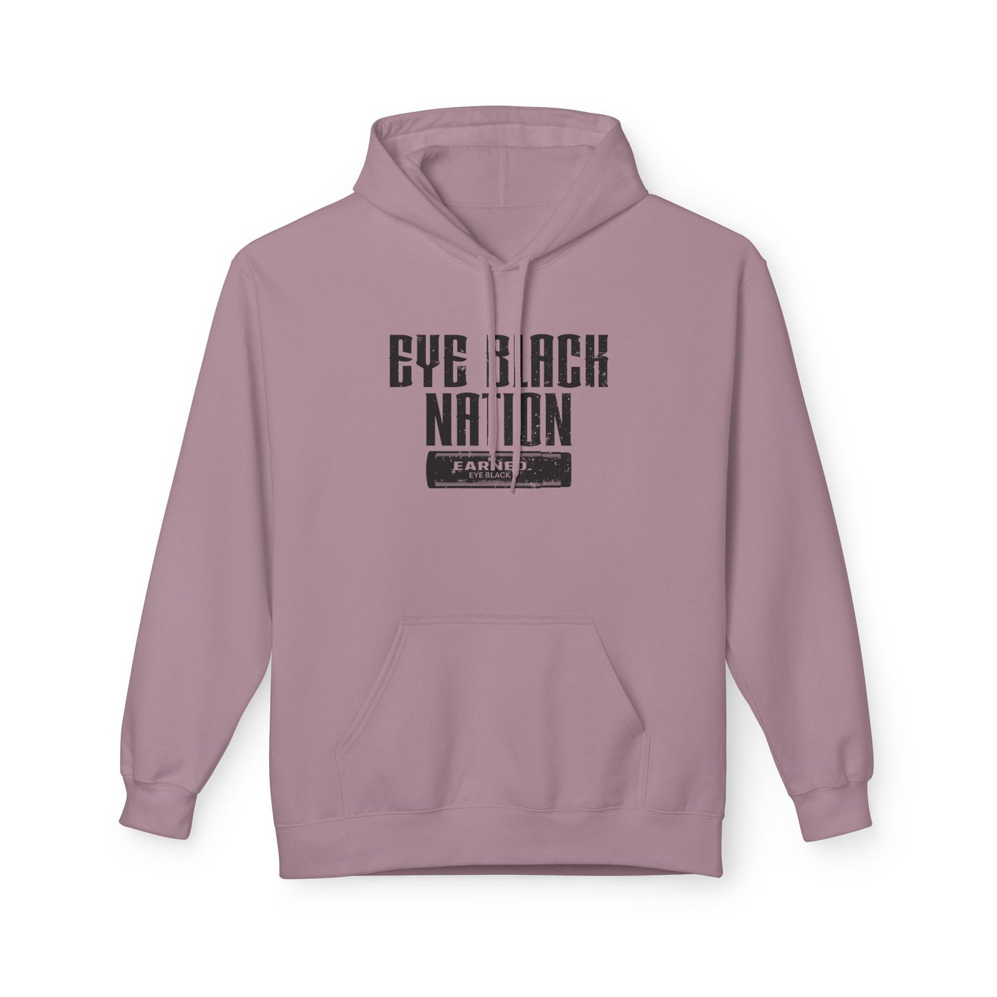 EYE BLACK NATION / WARRIOR Hoodie (Black Font)