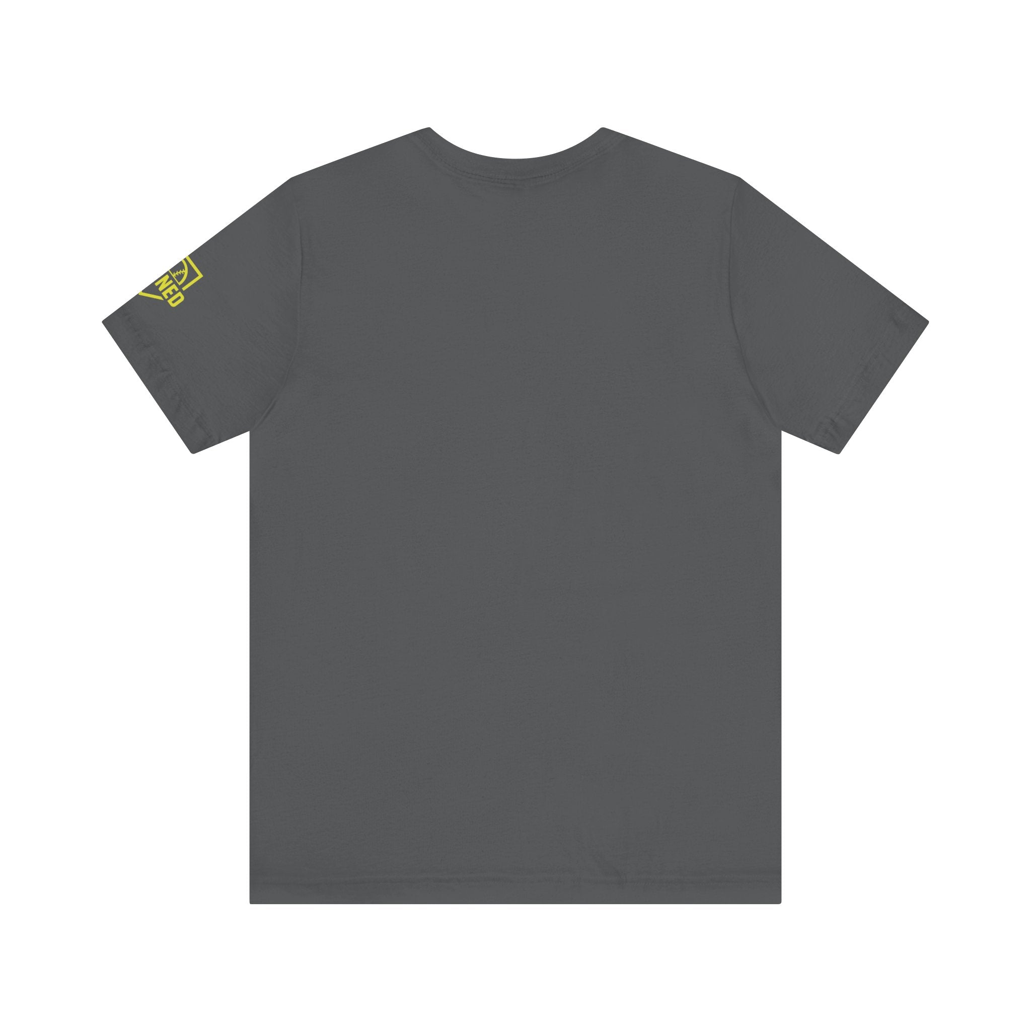 PRACTICE AIN'T OVER TILL THE LIGHTS SHUT OFF Tee (Yellow Font)