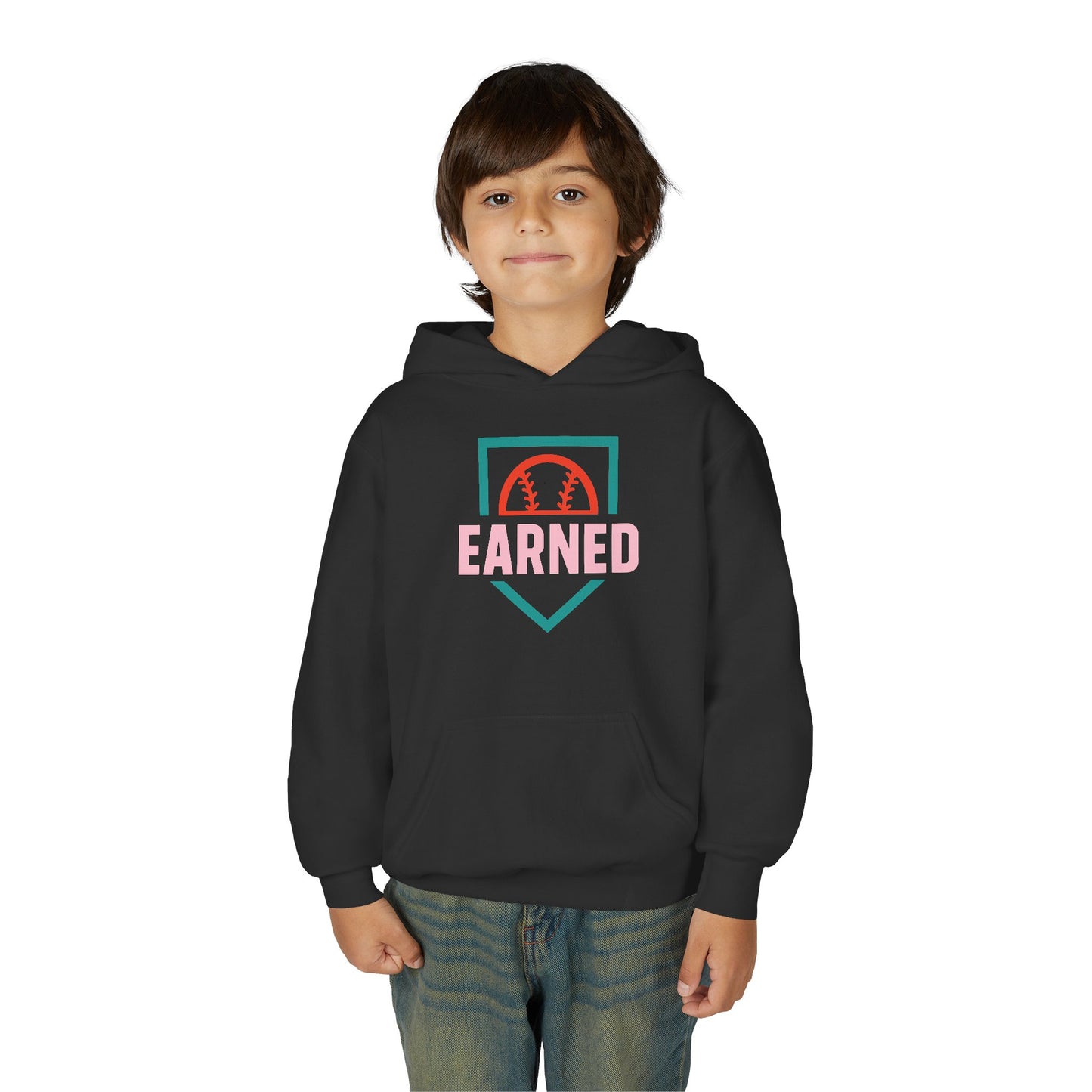 EARNED Logo Youth Hoodie (Southwest Font)