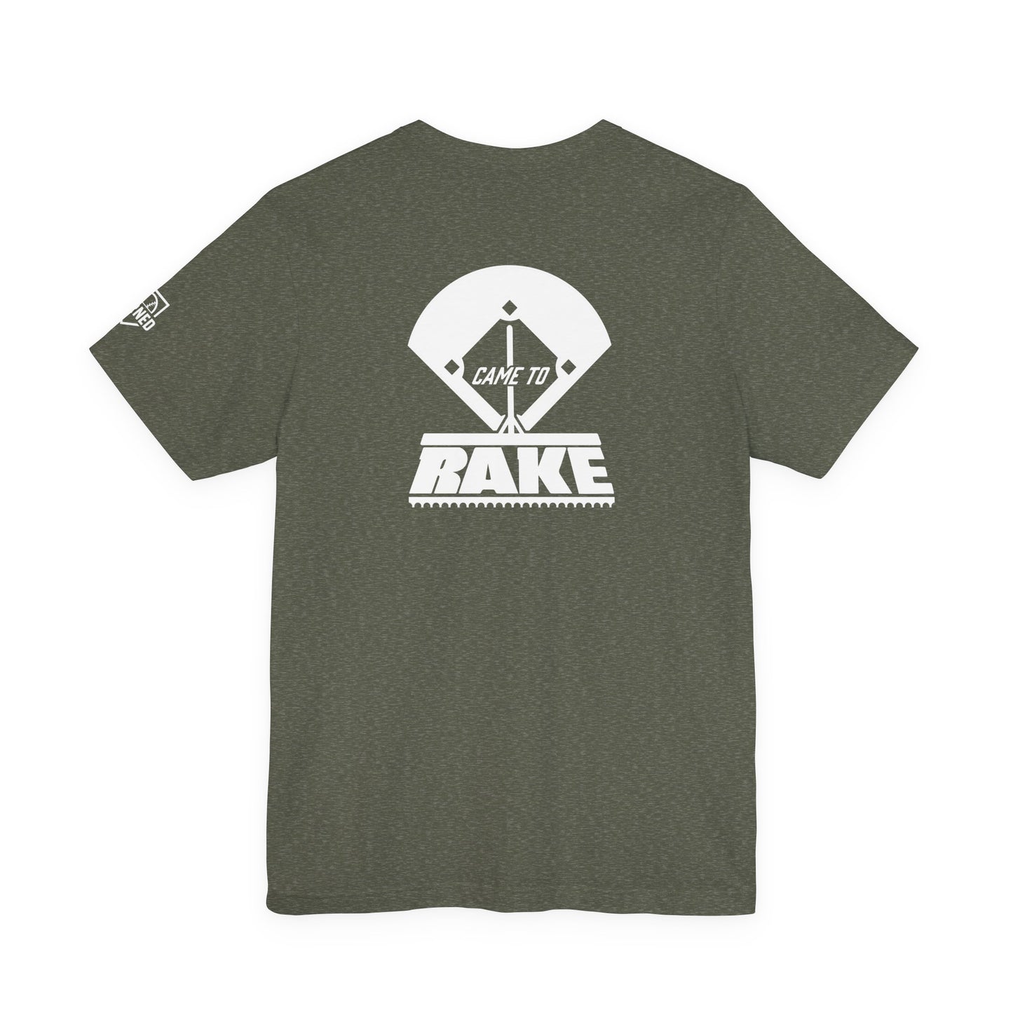 CAME TO RAKE Tee (White Font)