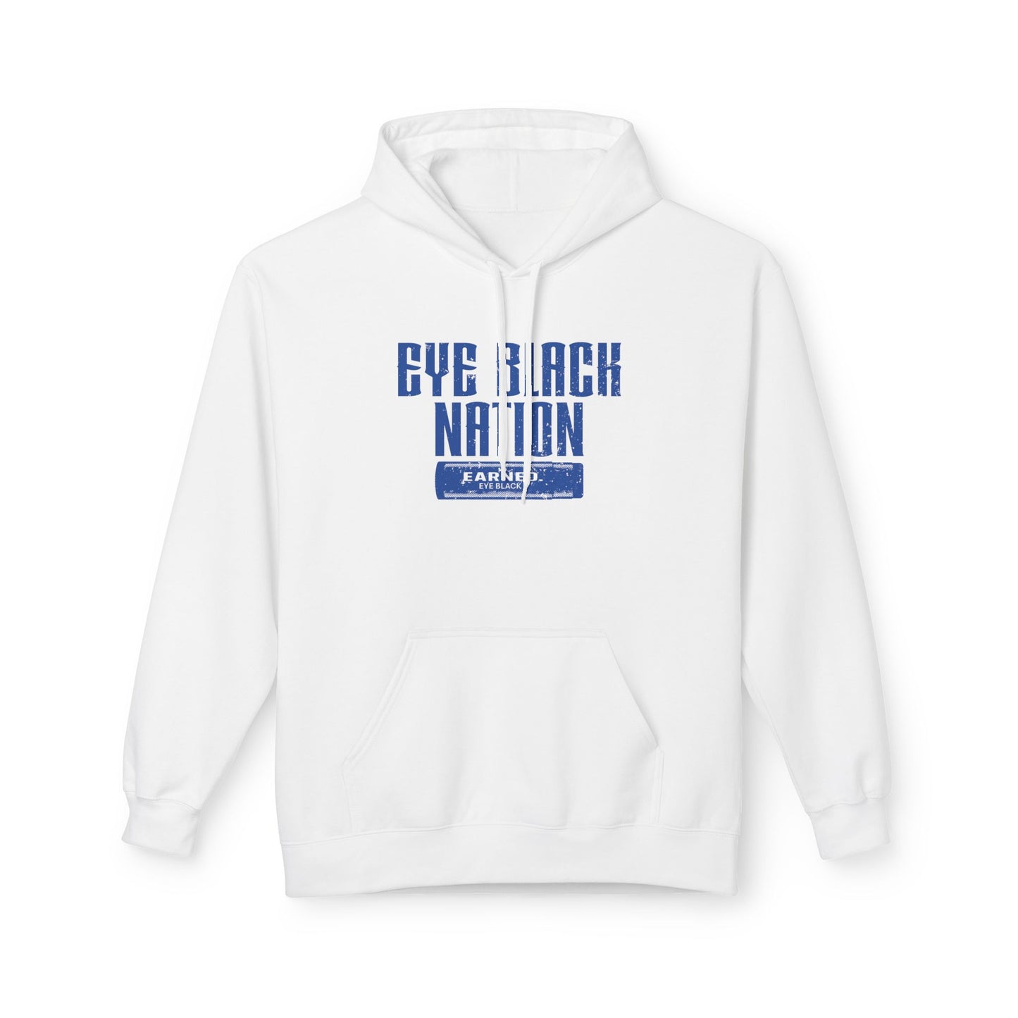 EYE BLACK NATION / WARRIOR Hoodie (Blue Font)
