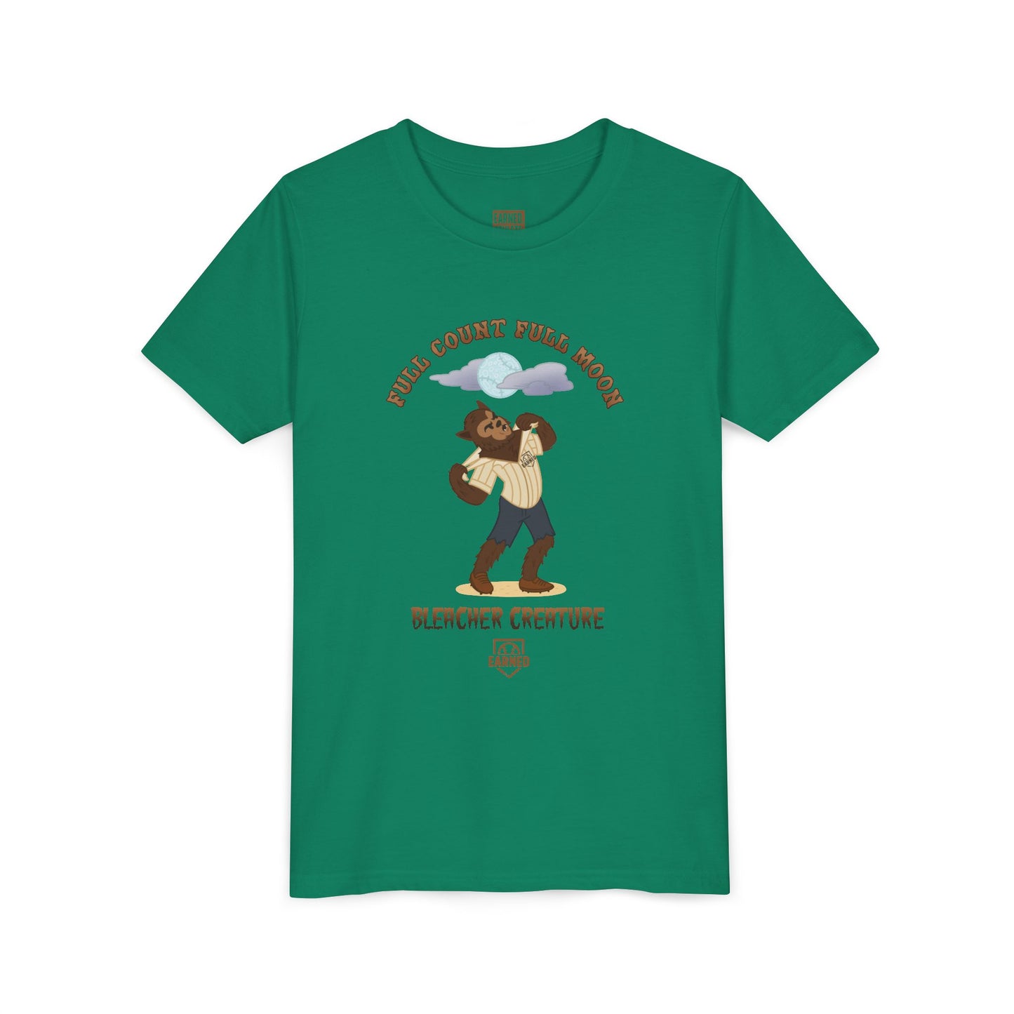 FULL COUNT FULL MOON Youth Tee - BLEACHER CREATURE Collection