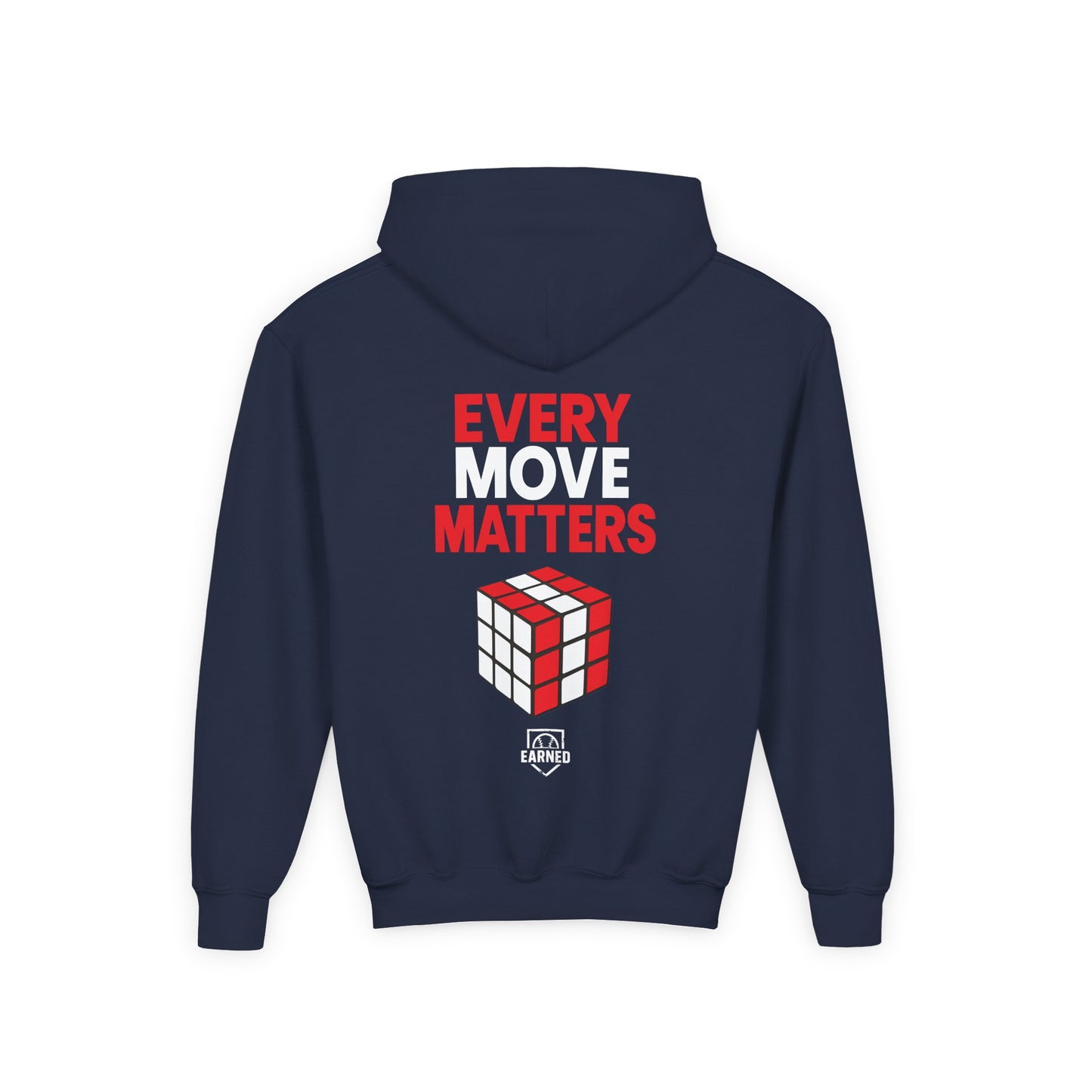 EVERY MOVE MATTERS Youth Hoodie - BASEBALL IQ Collection