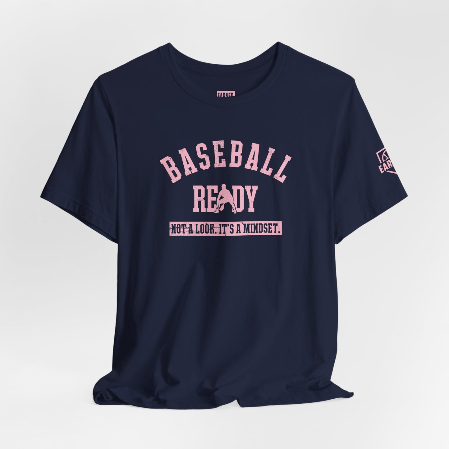 BASEBALL READY Tee (Pink Font)