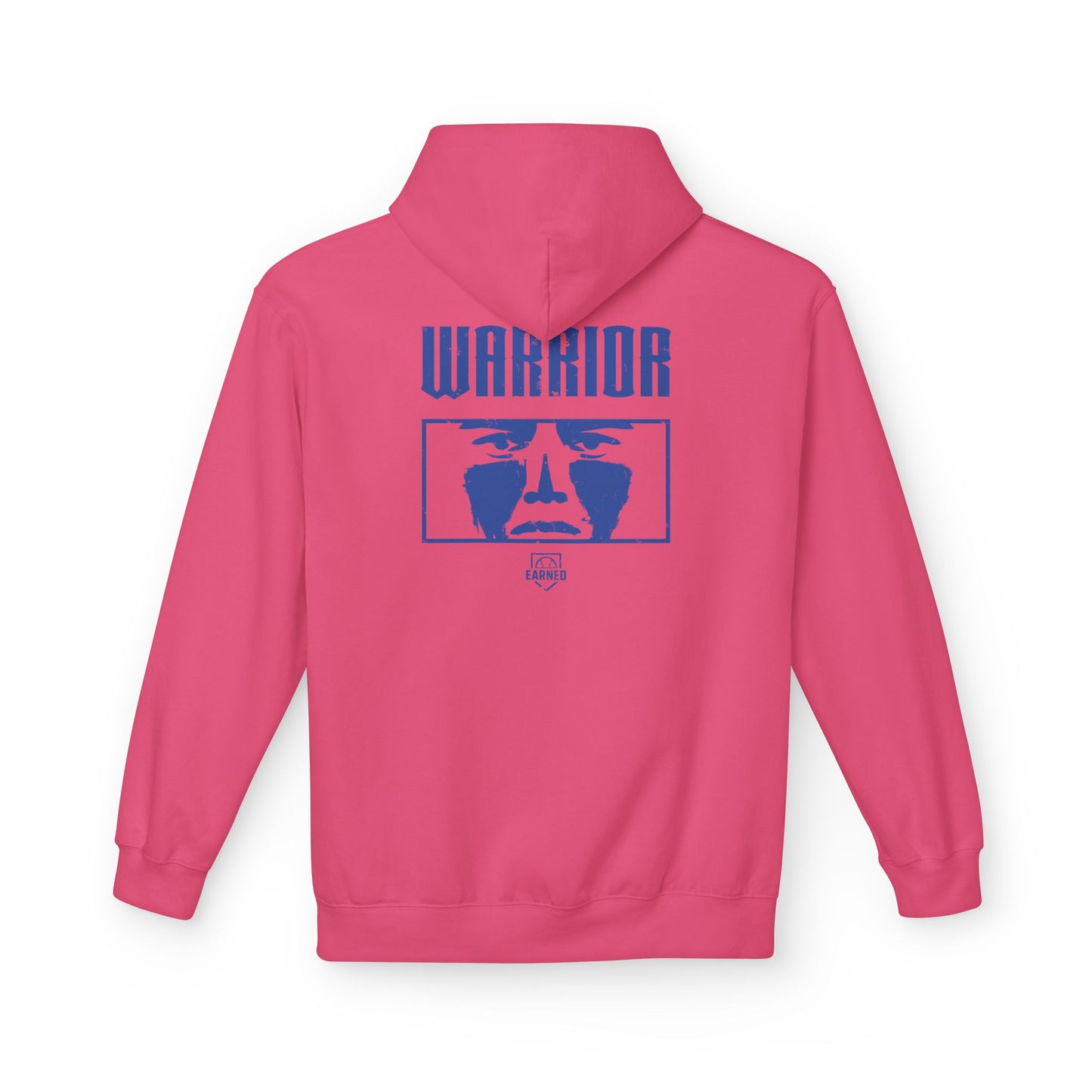 EYE BLACK NATION / WARRIOR Hoodie (Blue Font)