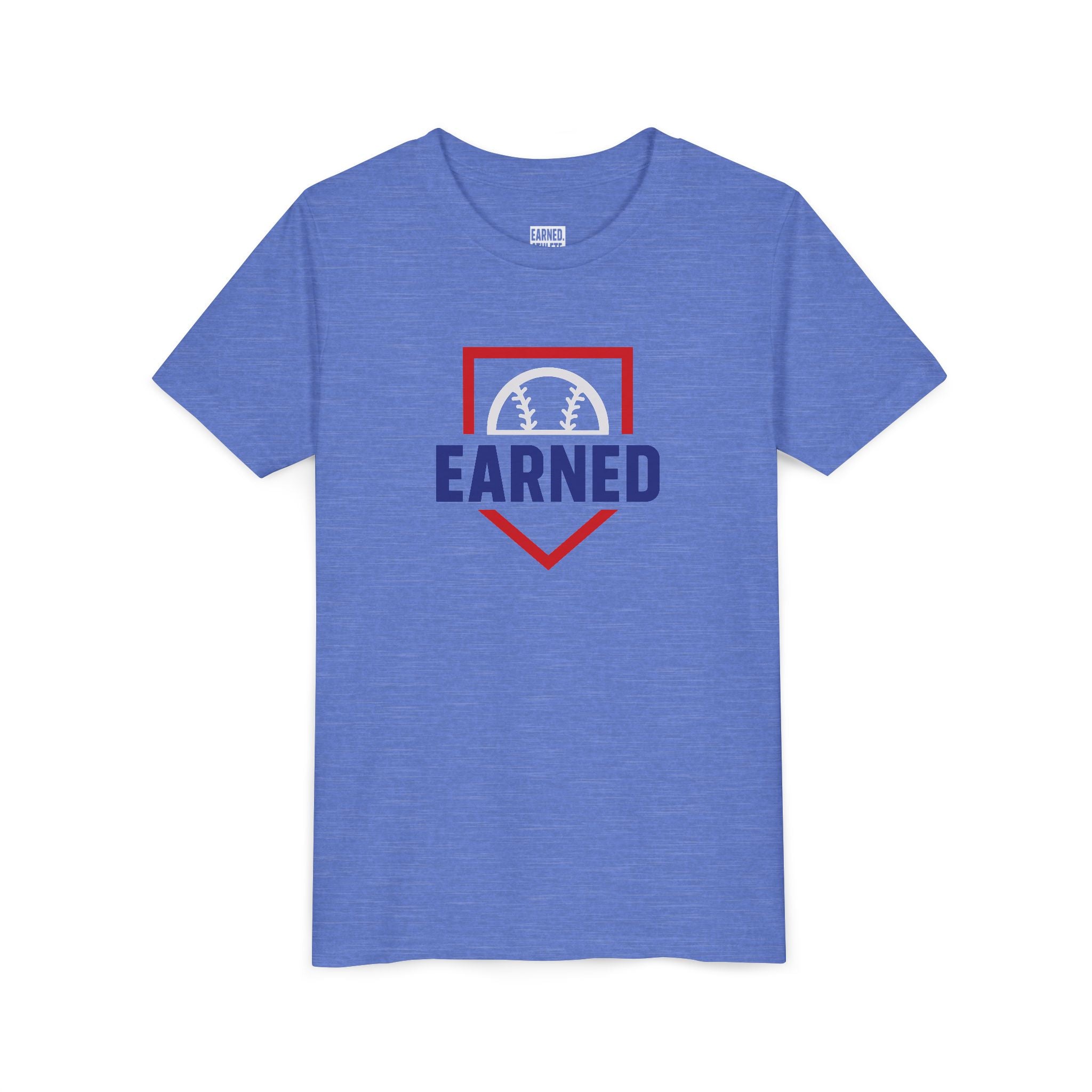 EARNED LOGO Youth Tee (Red Plate)