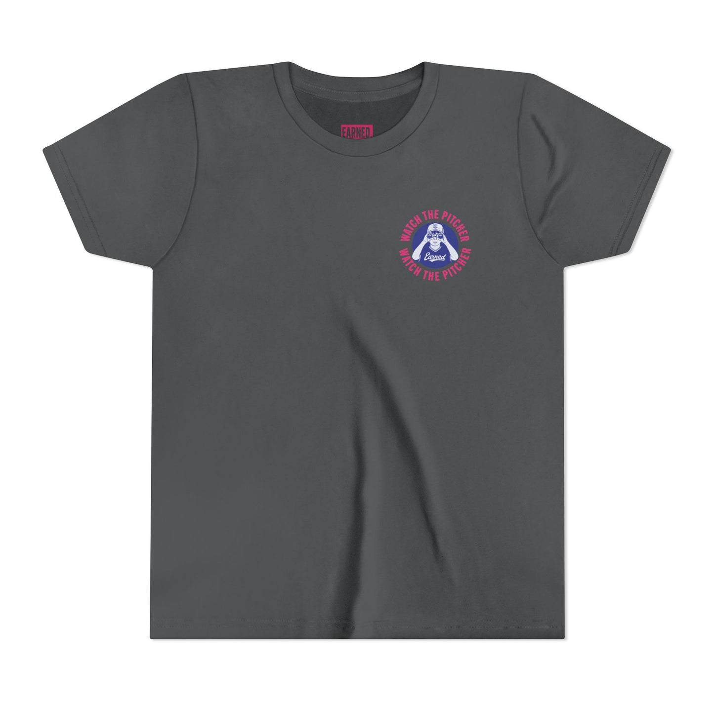 WATCH THE PITCHER Youth Tee - DUGOUT CHANT Collection