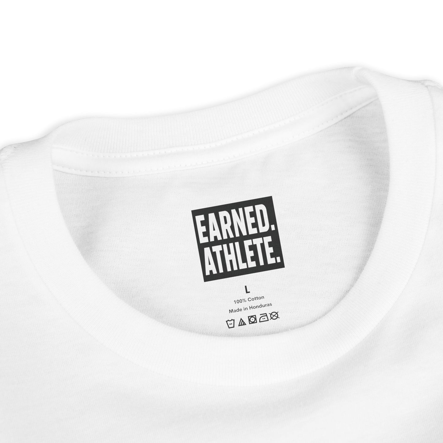 SWEAT FIRST. SHINE LATER. Youth Tee (Black Font)