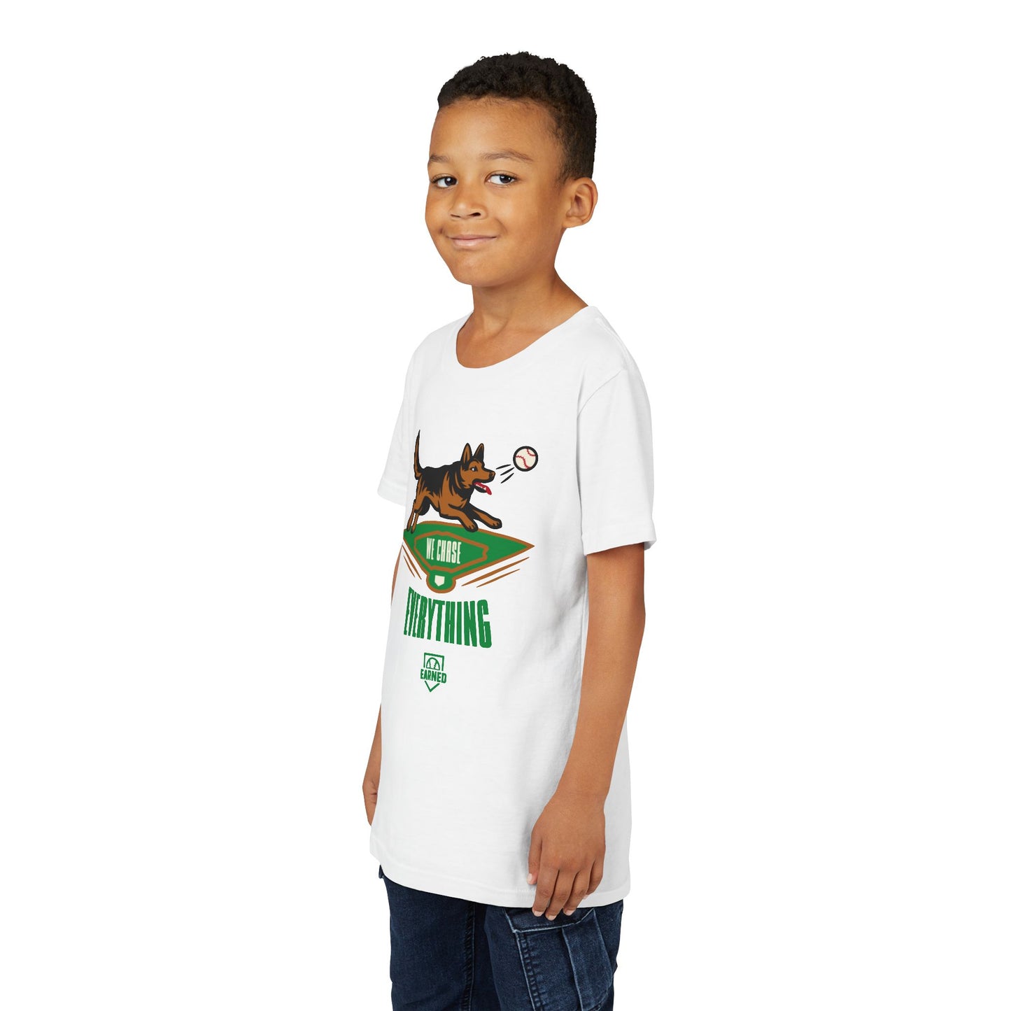 WE CHASE EVERYTHING Youth Tee - BARK PARK Collection