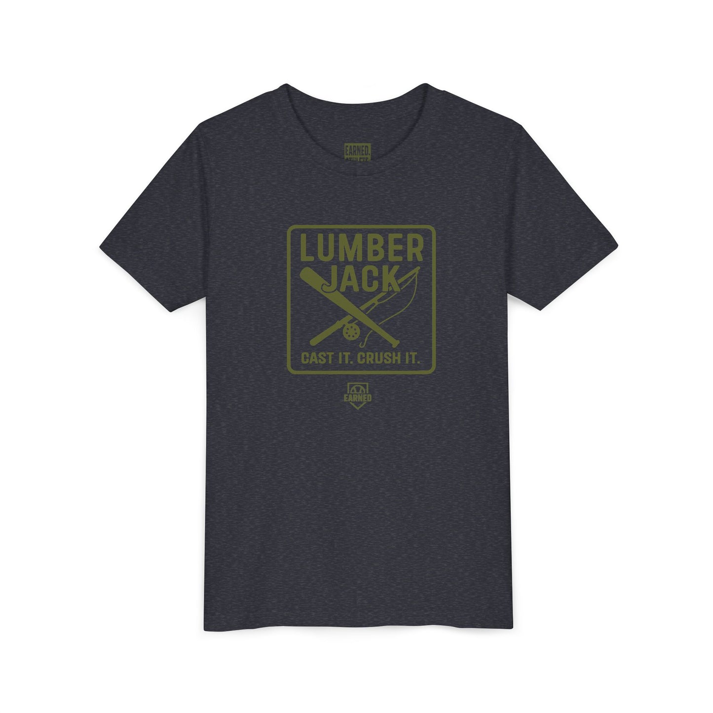 CAST IT. CRUSH IT. Youth Tee – LUMBER JACK Collection