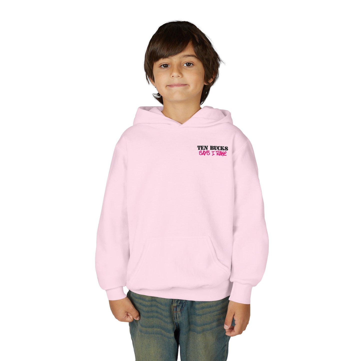 TEN BUCKS SAYS I RAKE Youth Hoodie - AMERICA 250 Collection