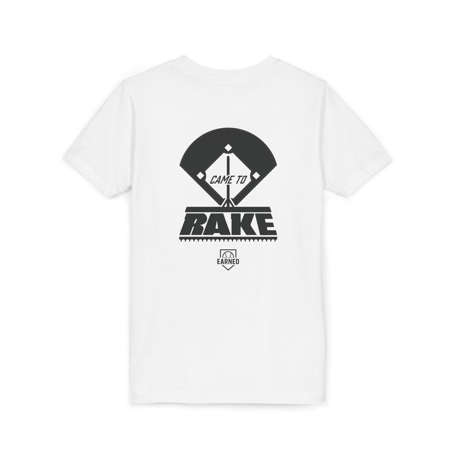 CAME TO RAKE Youth Tee (Black Font)