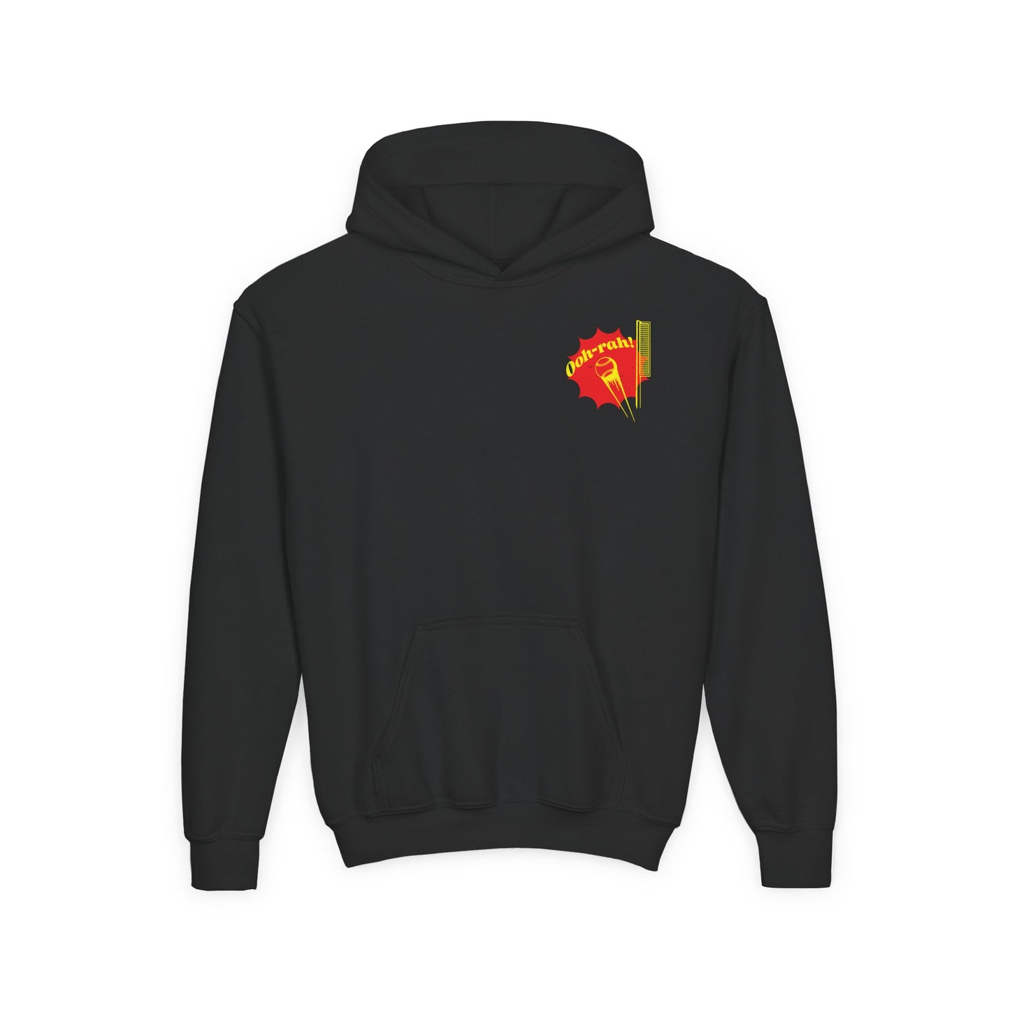 PIECE OF IT Youth Hoodie (Red Logo) - DUGOUT CHANT Collection