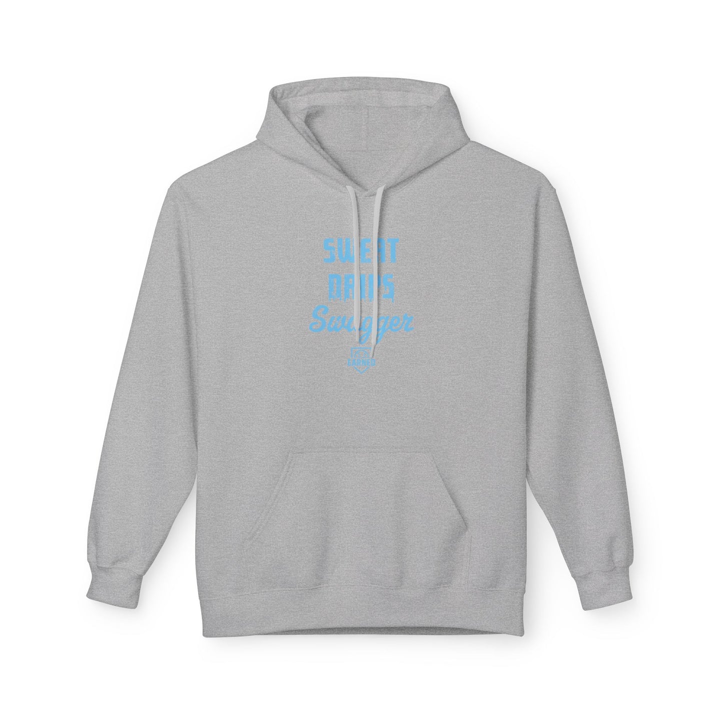 SWEAT DRIPS SWAGGER Hoodie (Light Blue Font)