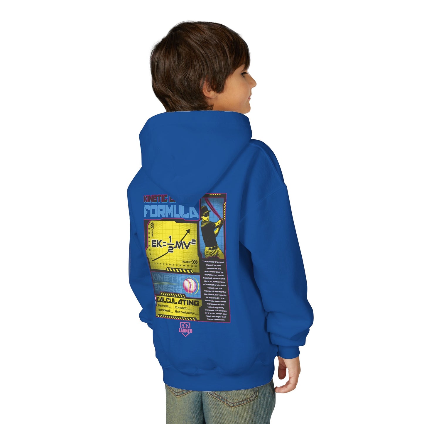 KINTEIC ENERGY FORMULA Youth Hoodie - BASEBALL IQ Collection