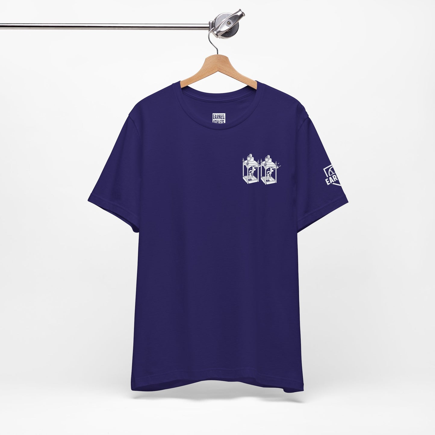 ONE IF BY LAND, TWO IF IT'S A DOUBLE Tee (Paul Revere White)