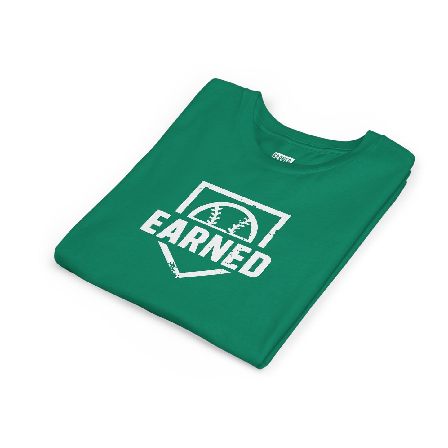 EARNED Logo Youth Tee (White Font)
