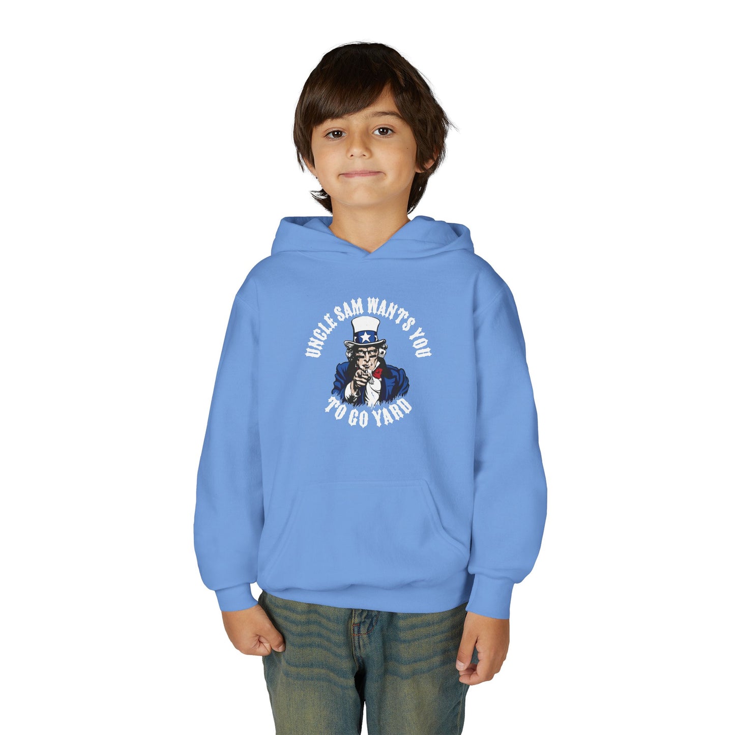 UNCLE SAM WANTS YOU TO GO YARD Youth Hoodie - AMERICA 250 Collection