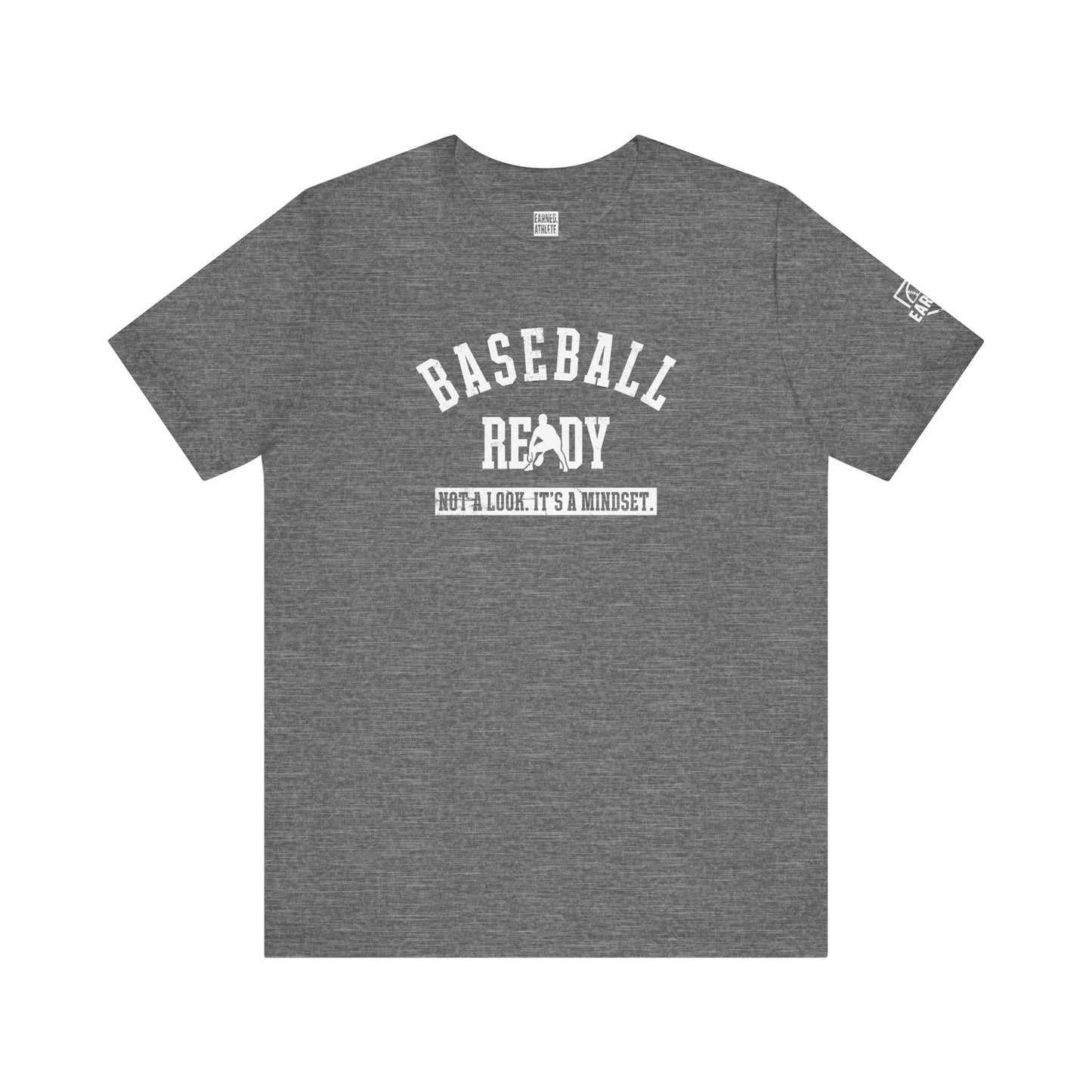 BASEBALL READY Tee (White Font)