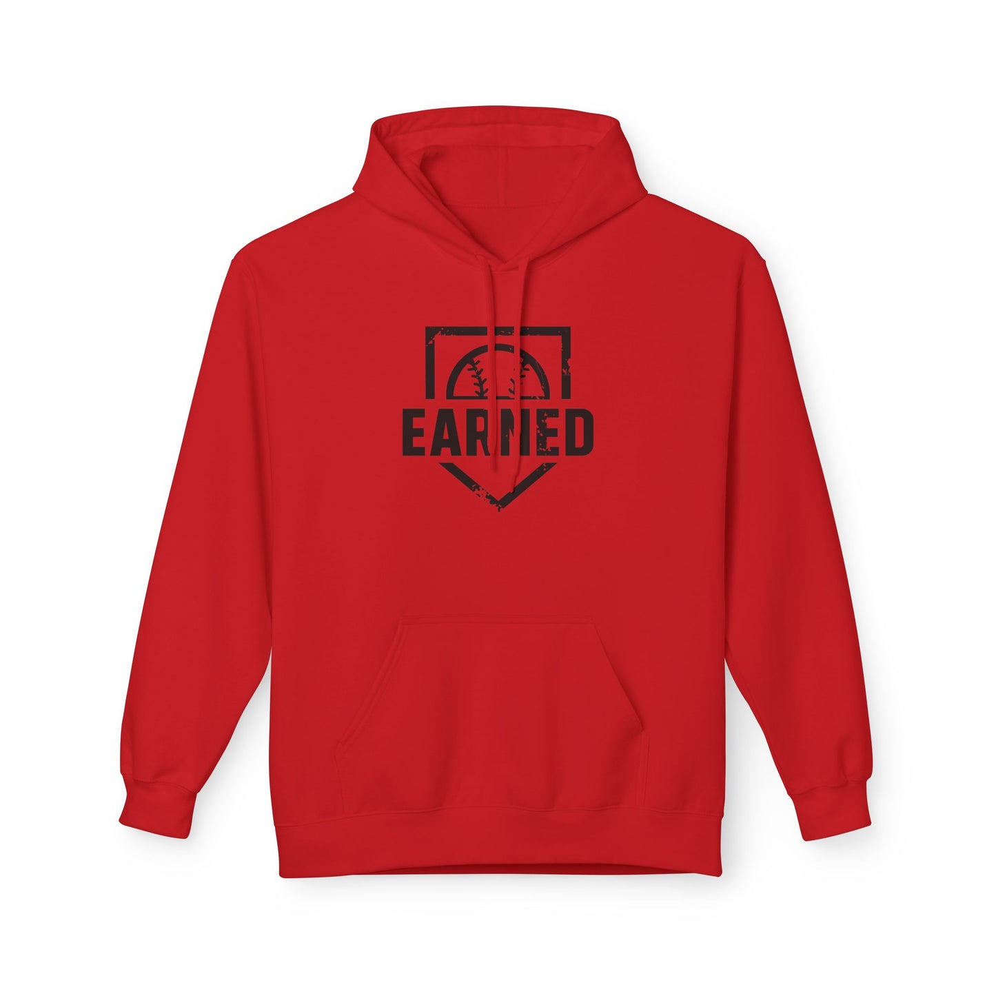 EARNED Logo Hoodie (Black Font)