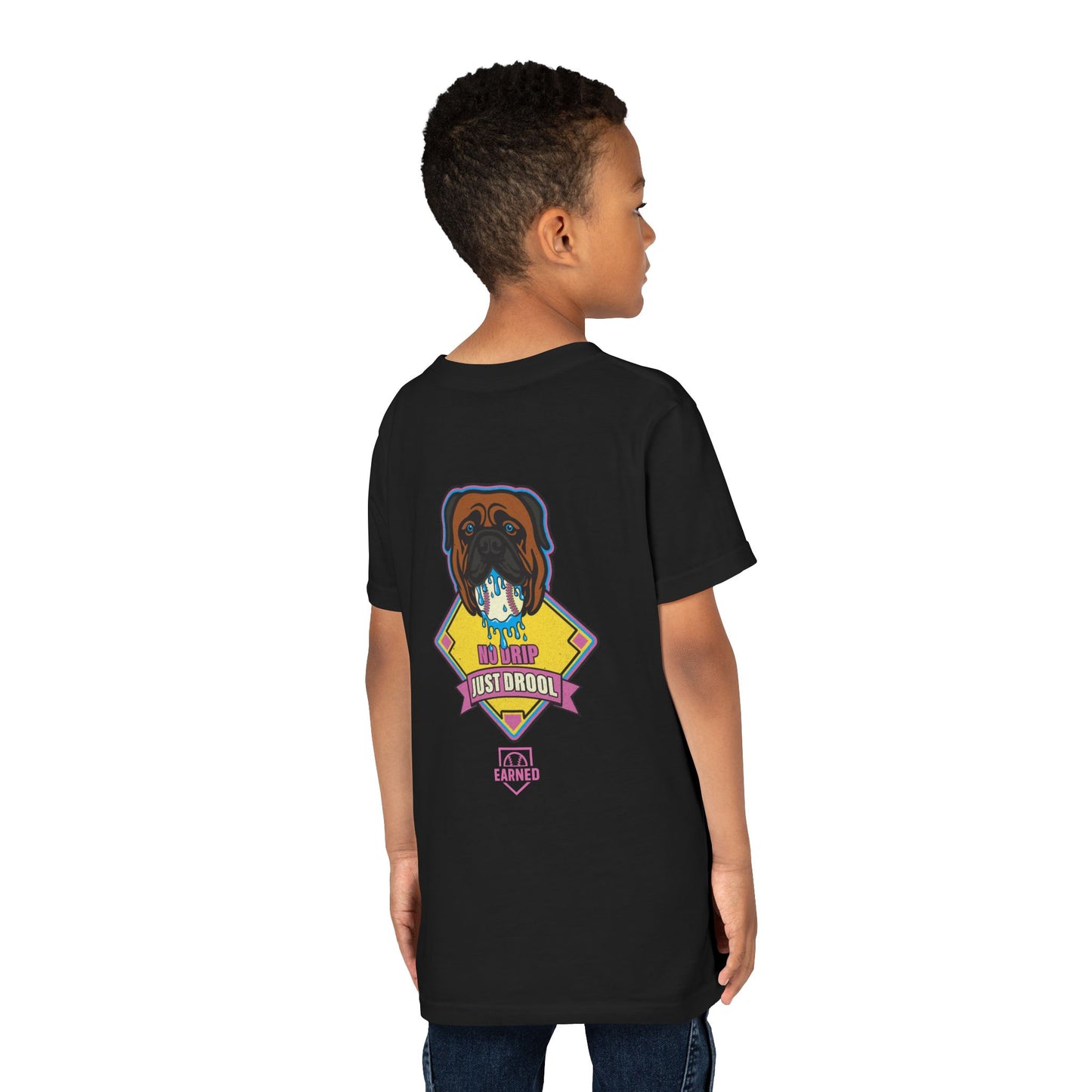 NO DRIP. JUST DROOL. Youth Tee - BARK PARK Collection