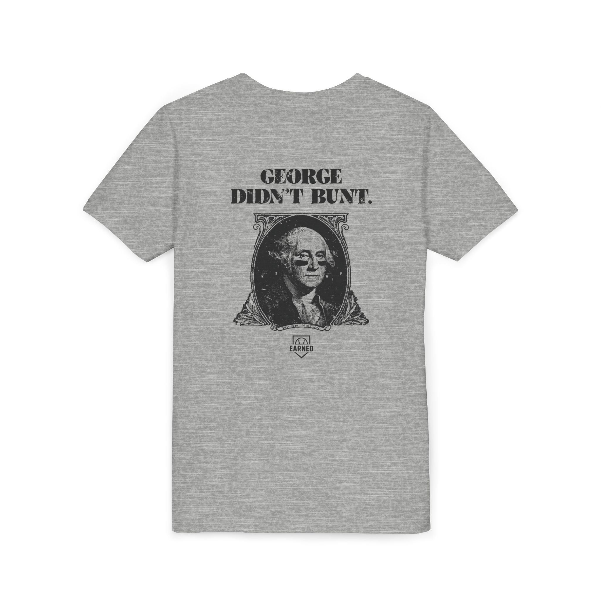 GEORGE DIDN'T BUNT Youth Tee (Black Font)