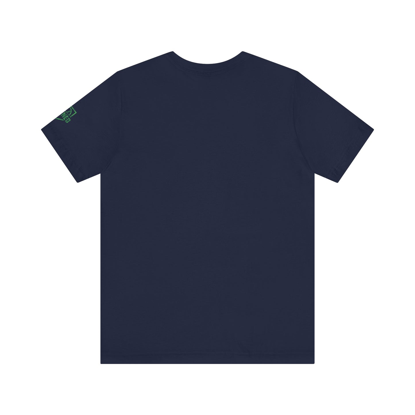 SHOWING UP ADDS UP Tee (Green Camo Font)