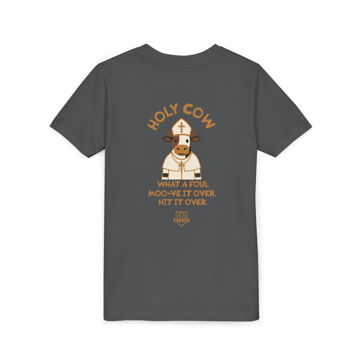 HOLY COW Youth Tee - DUGOUT CHANT Collection
