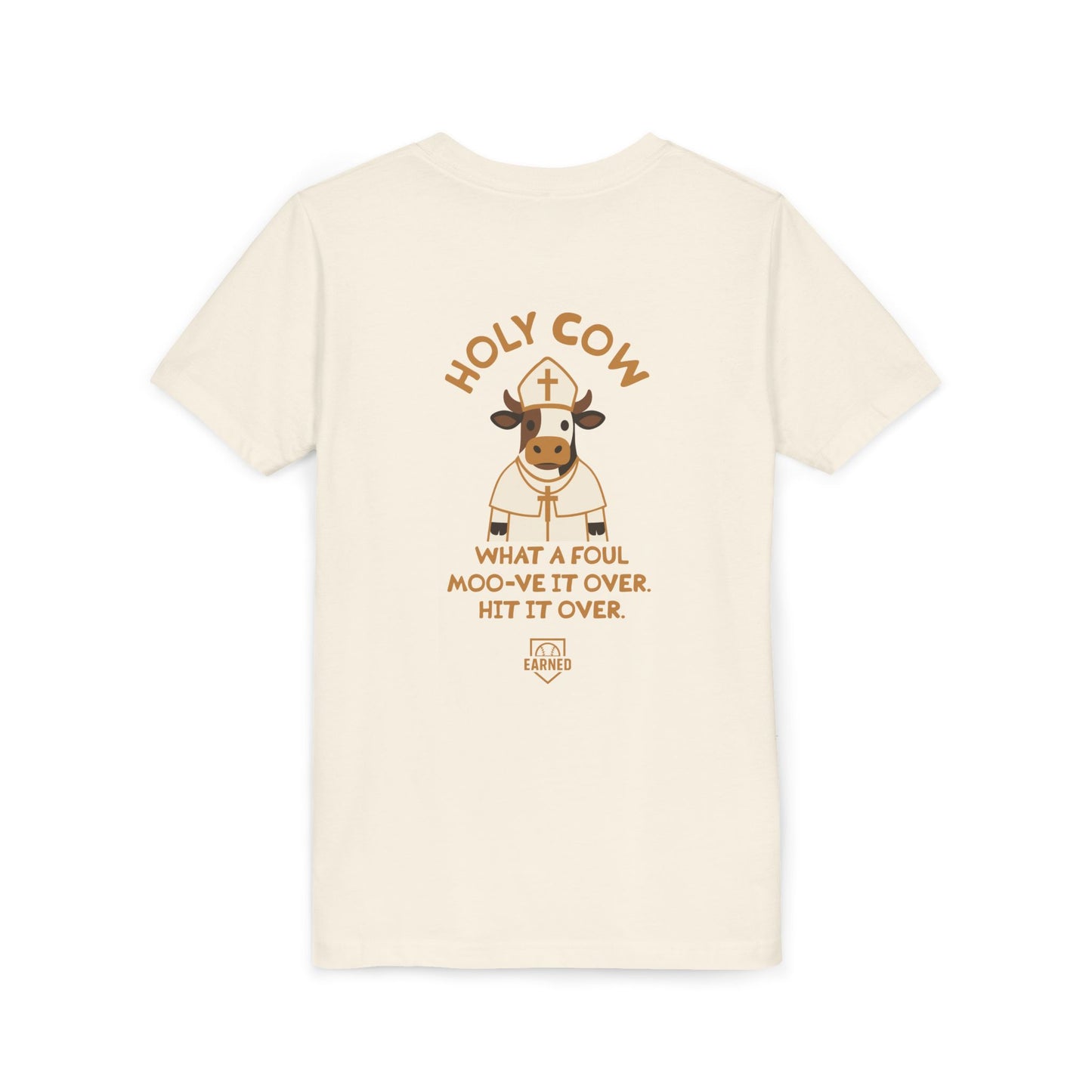 HOLY COW Youth Tee - DUGOUT CHANT Collection