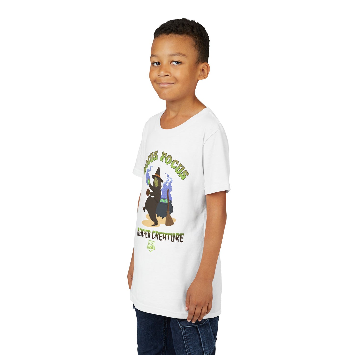 HOCUS FOCUS Youth Tee - BLEACHER CREATURE Collection