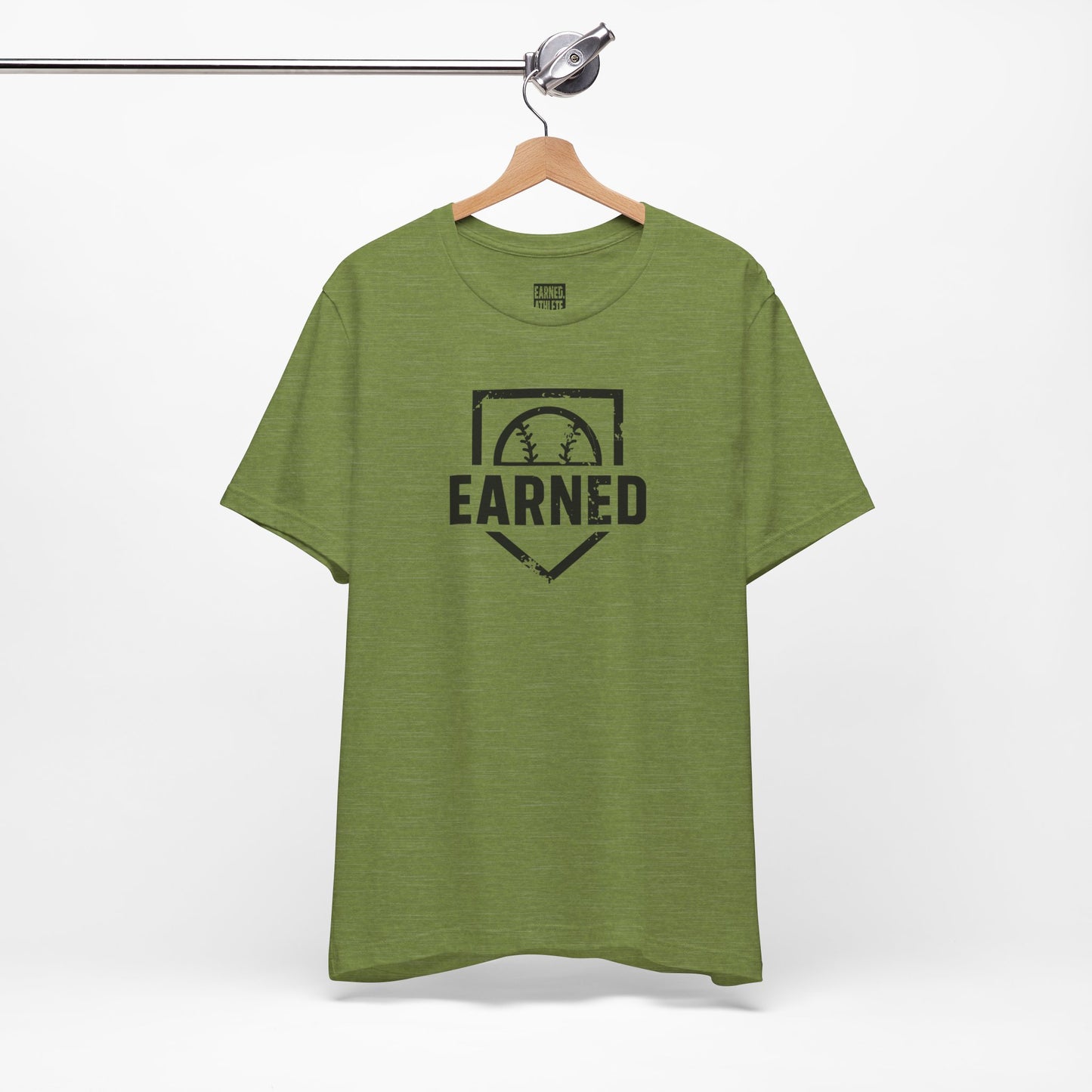 EARNED Logo Tee (Black Logo)