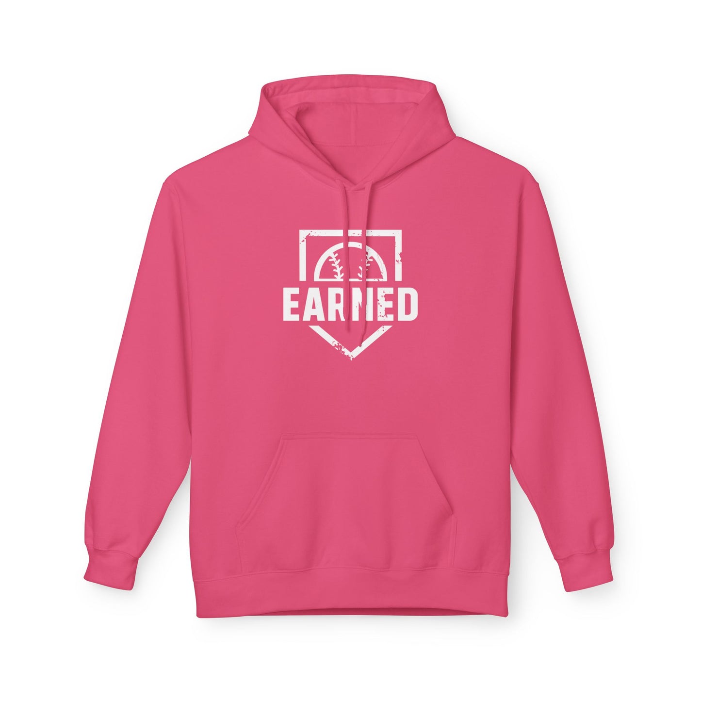 EARNED Logo Hoodie (White Font)