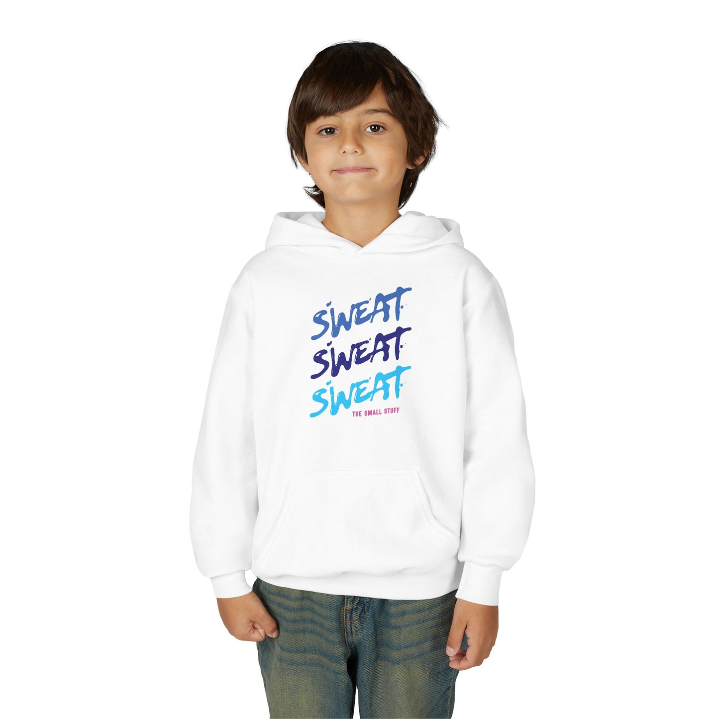SWEAT THE SMALL STUFF Youth Hoodie