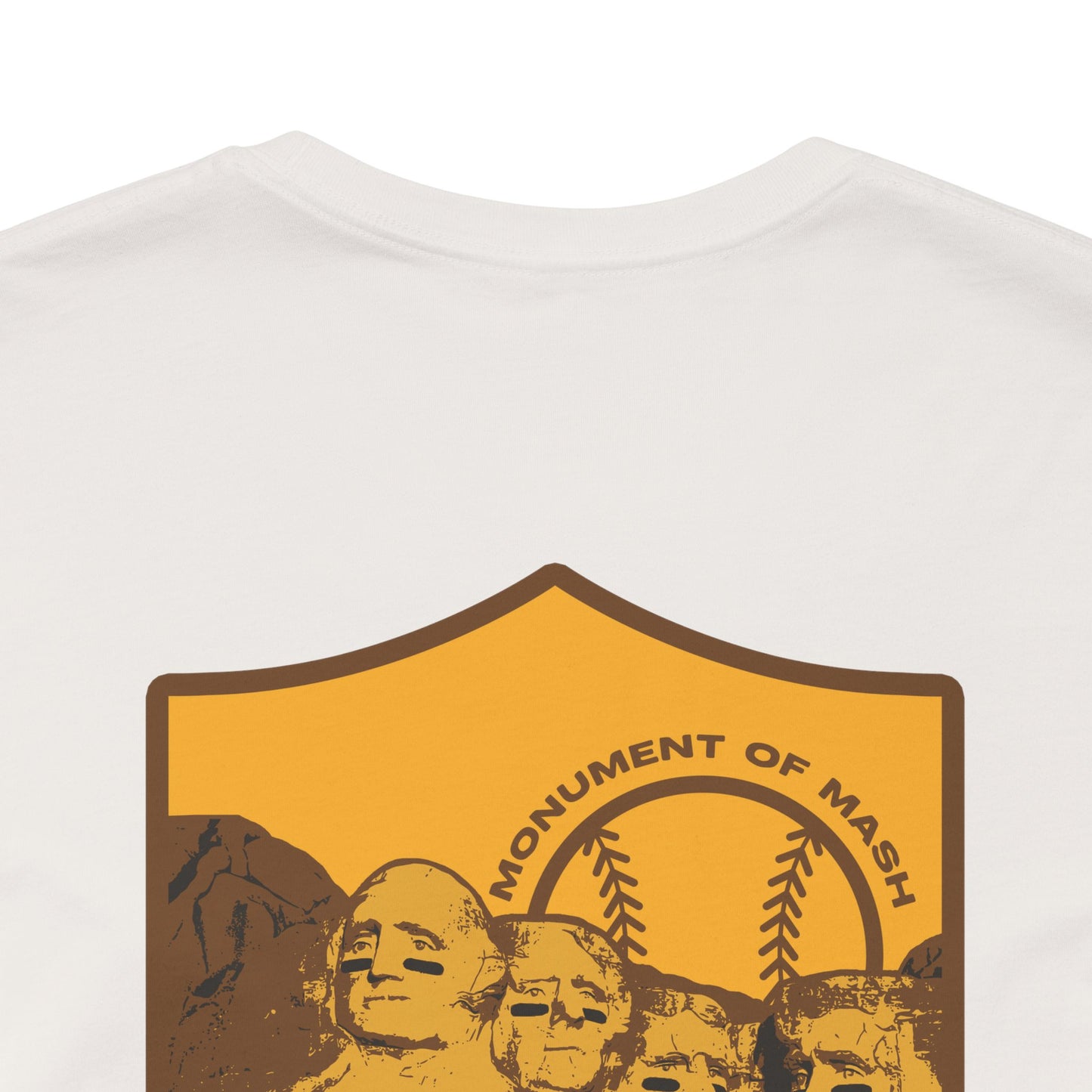 MONUMENT OF MASH Tee (Gold & Brown)