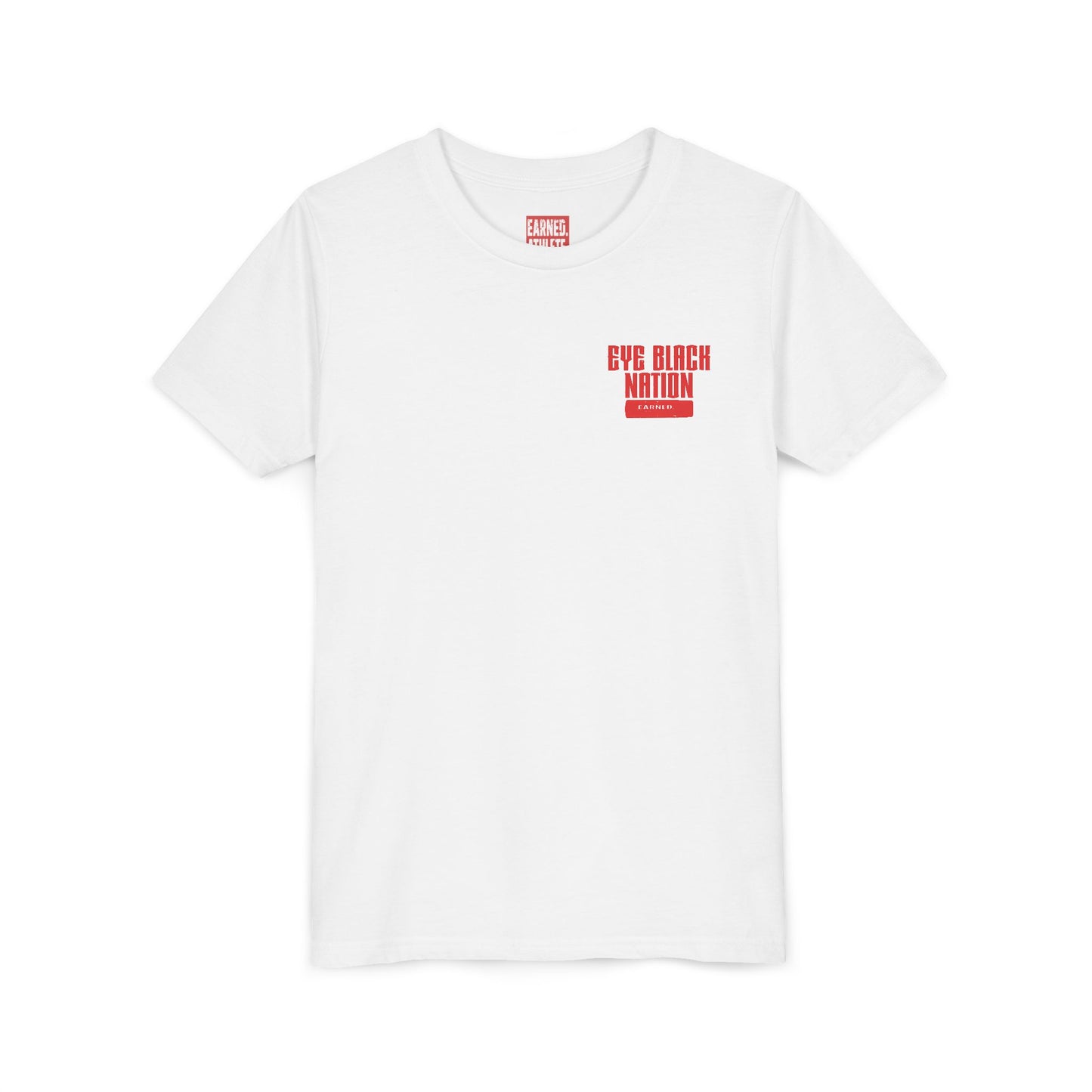 EYE BLACK NATION Youth Tee (Red Font)