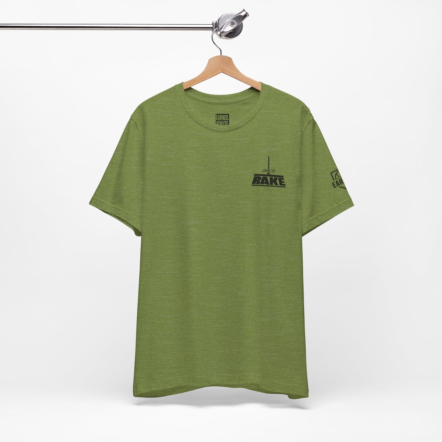 CAME TO RAKE Tee (Black Font)