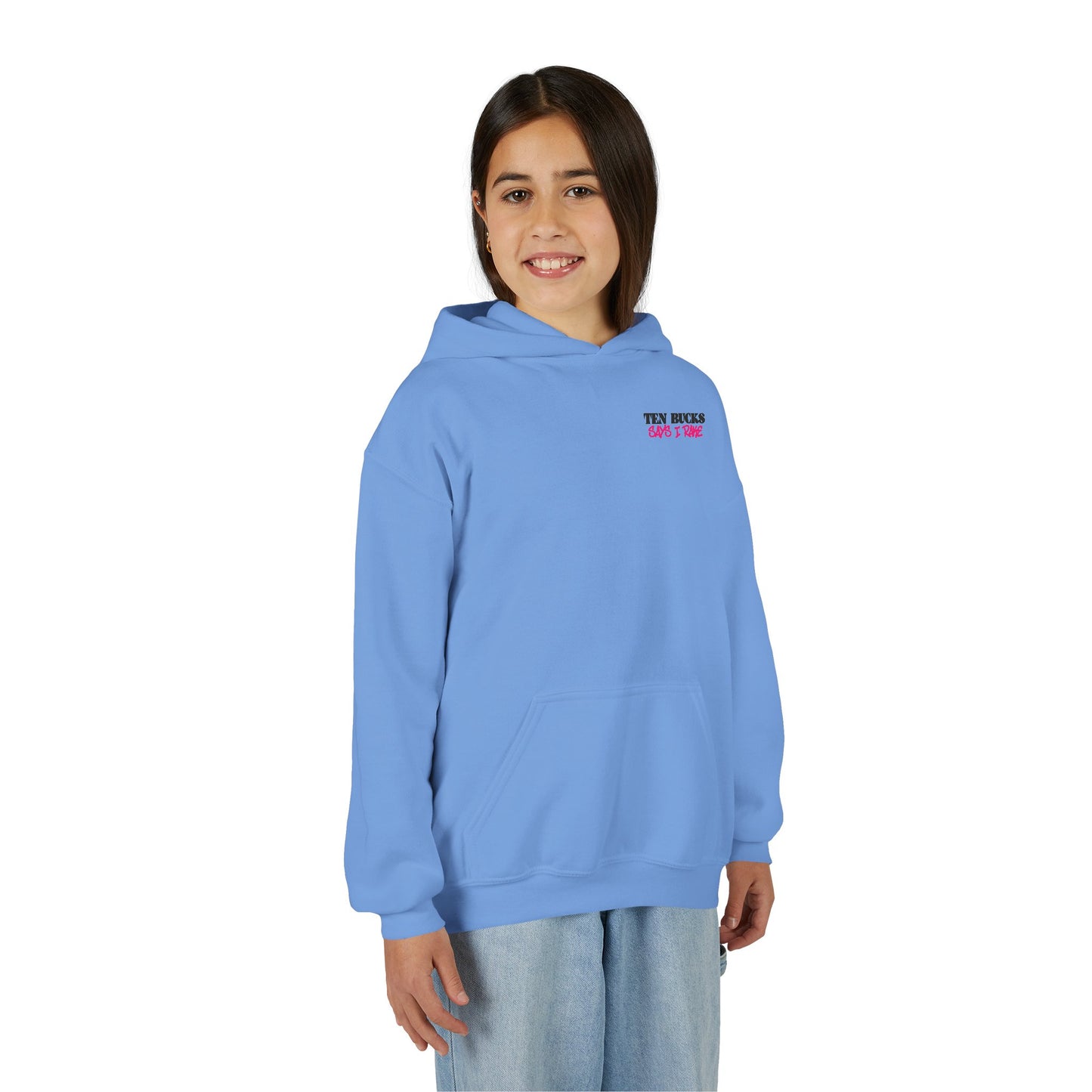 TEN BUCKS SAYS I RAKE Youth Hoodie - AMERICA 250 Collection