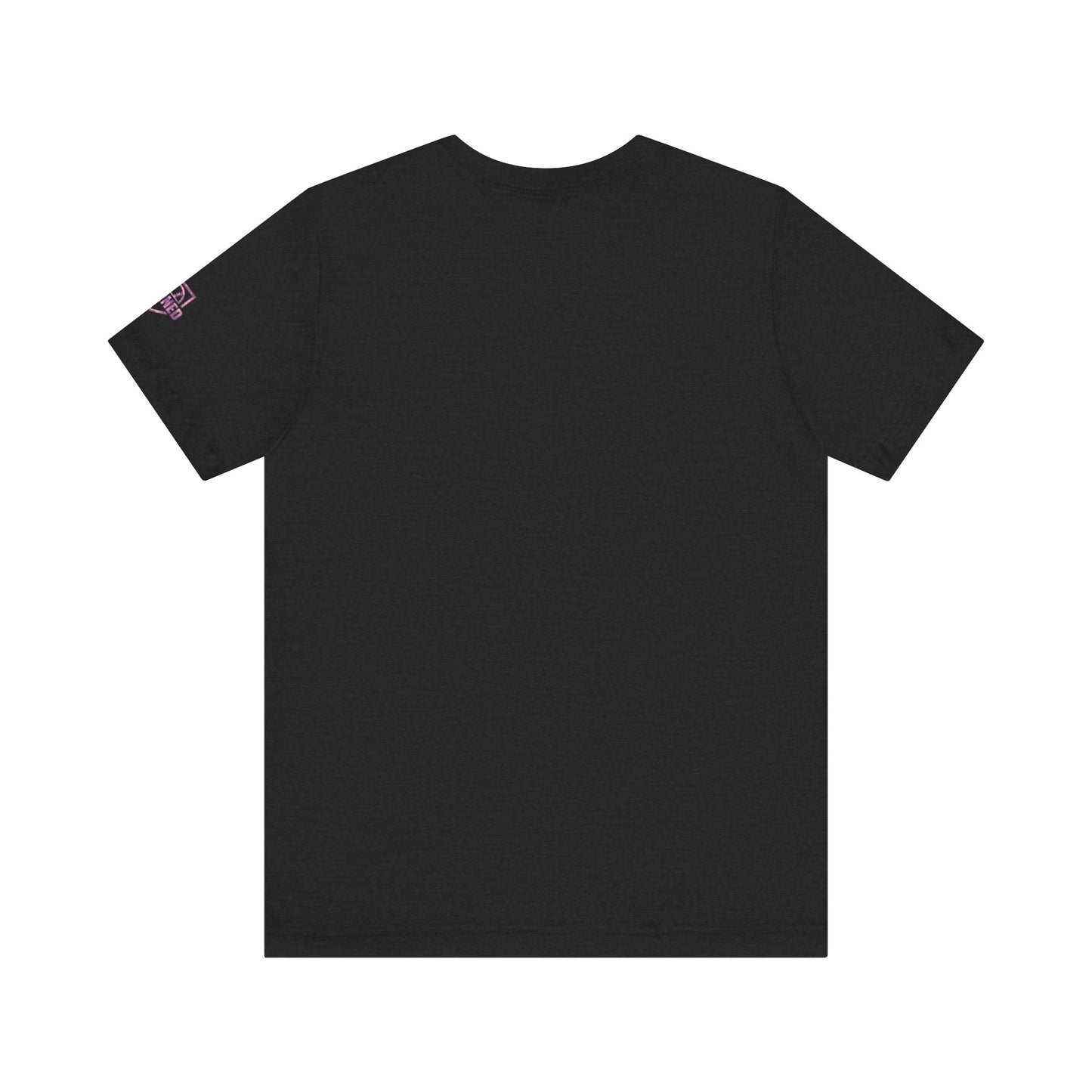 SHOWING UP ADDS UP Tee (Pink Camo Font)