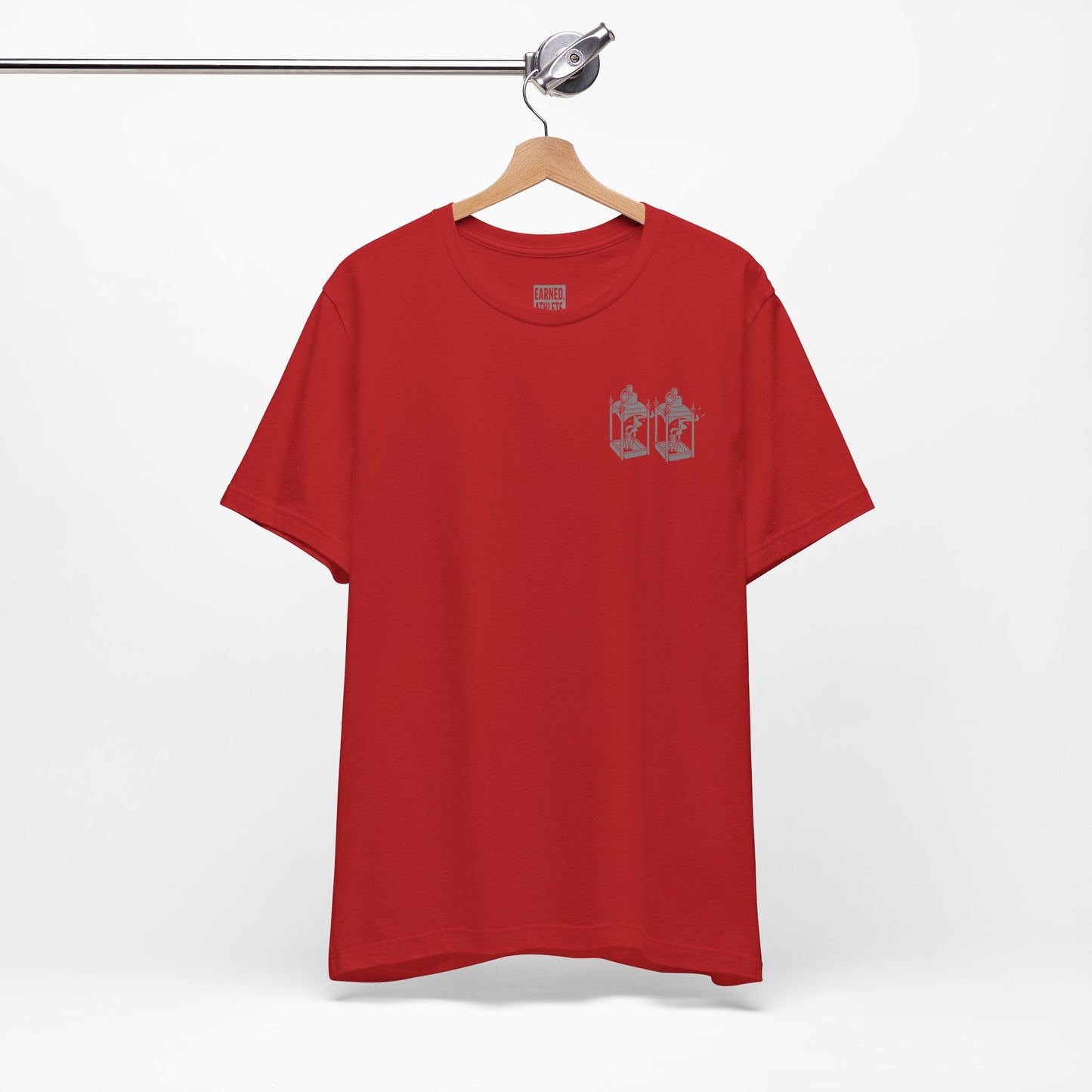 ONE IF BY LAND, TWO IF IT'S A DOUBLE Tee (Paul Revere White)