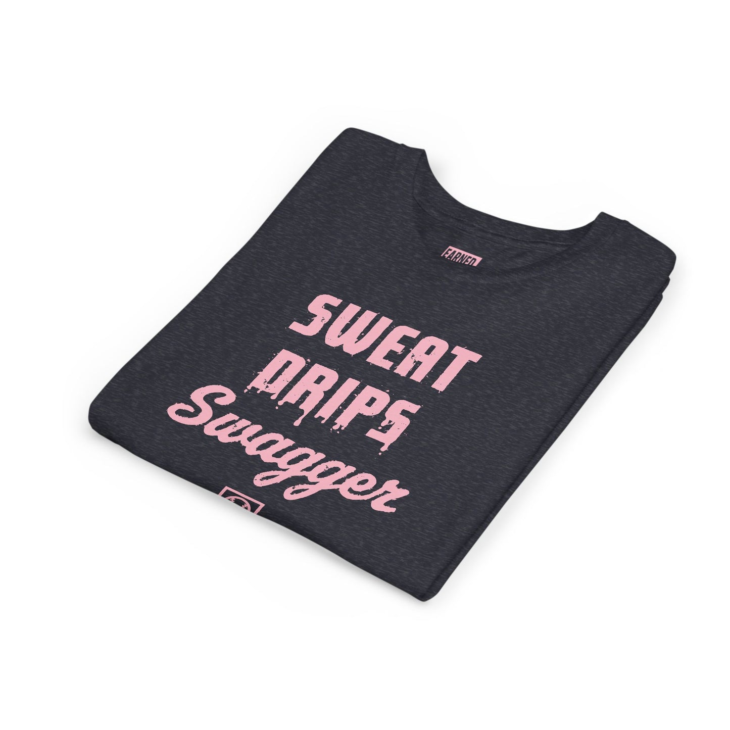 SWEAT DRIPS SWAGGER Youth Tee (Pink Font)