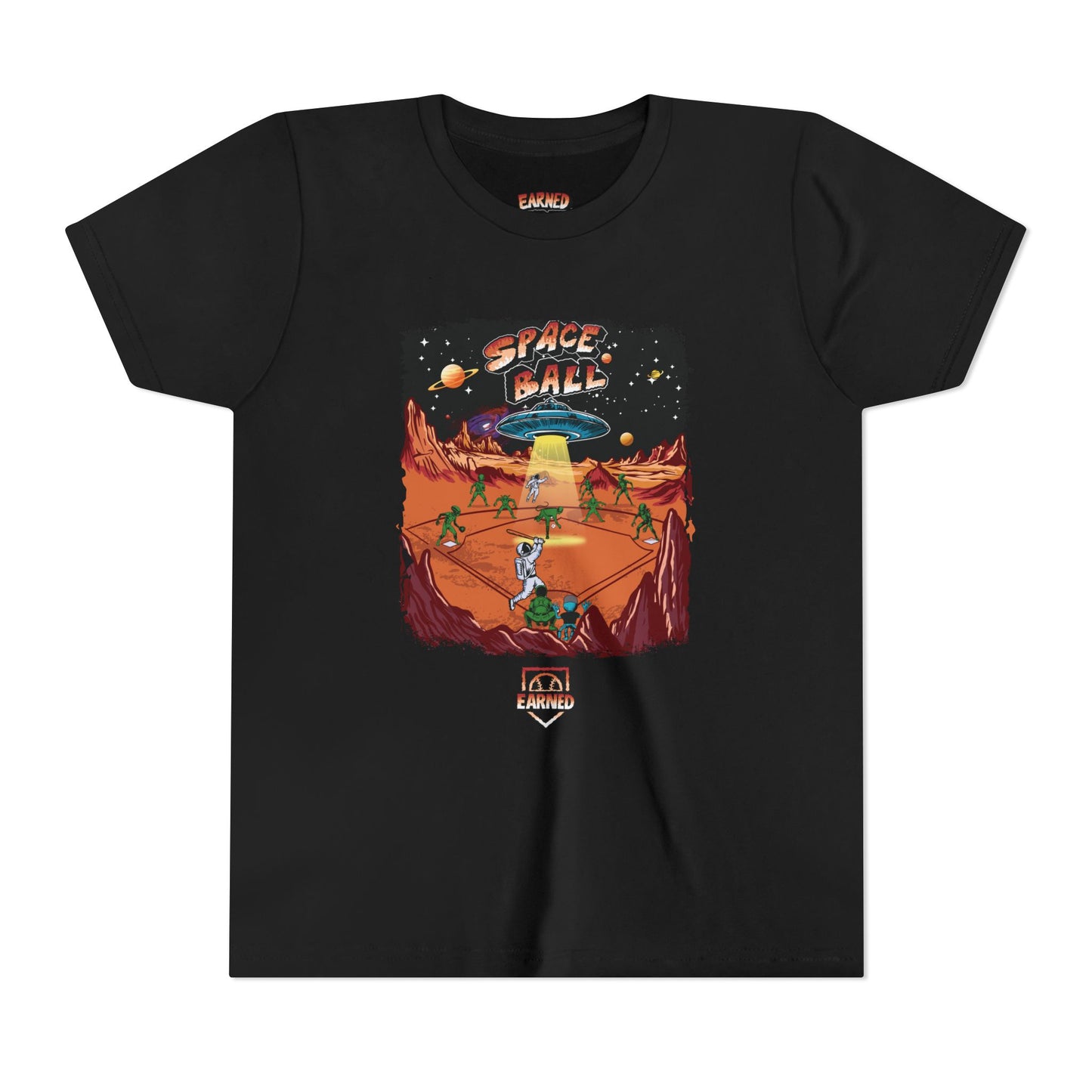 SPACE BALL: INFIELD FLY ABDUCTION Youth Tee (Color)