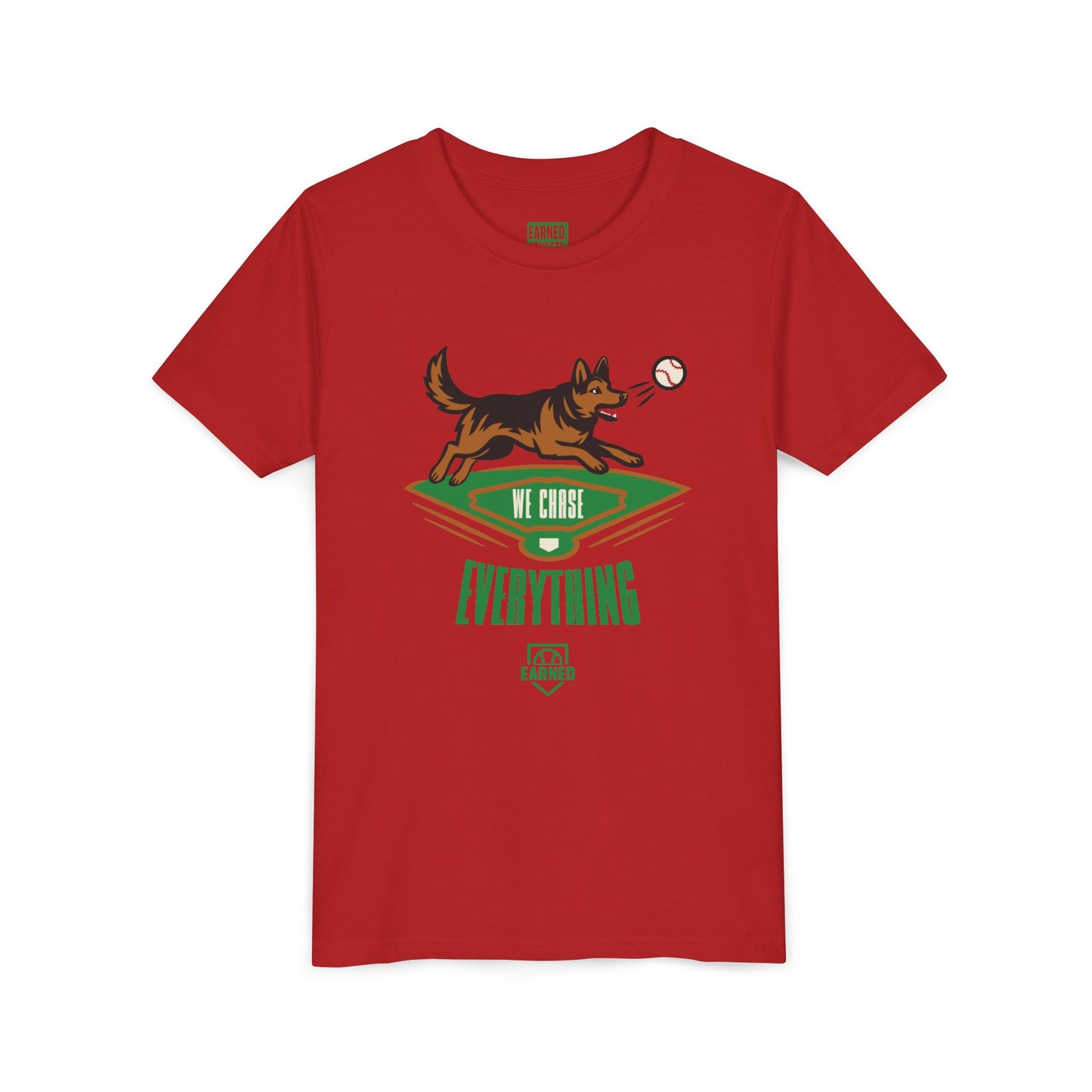 WE CHASE EVERYTHING Youth Tee - BARK PARK Collection