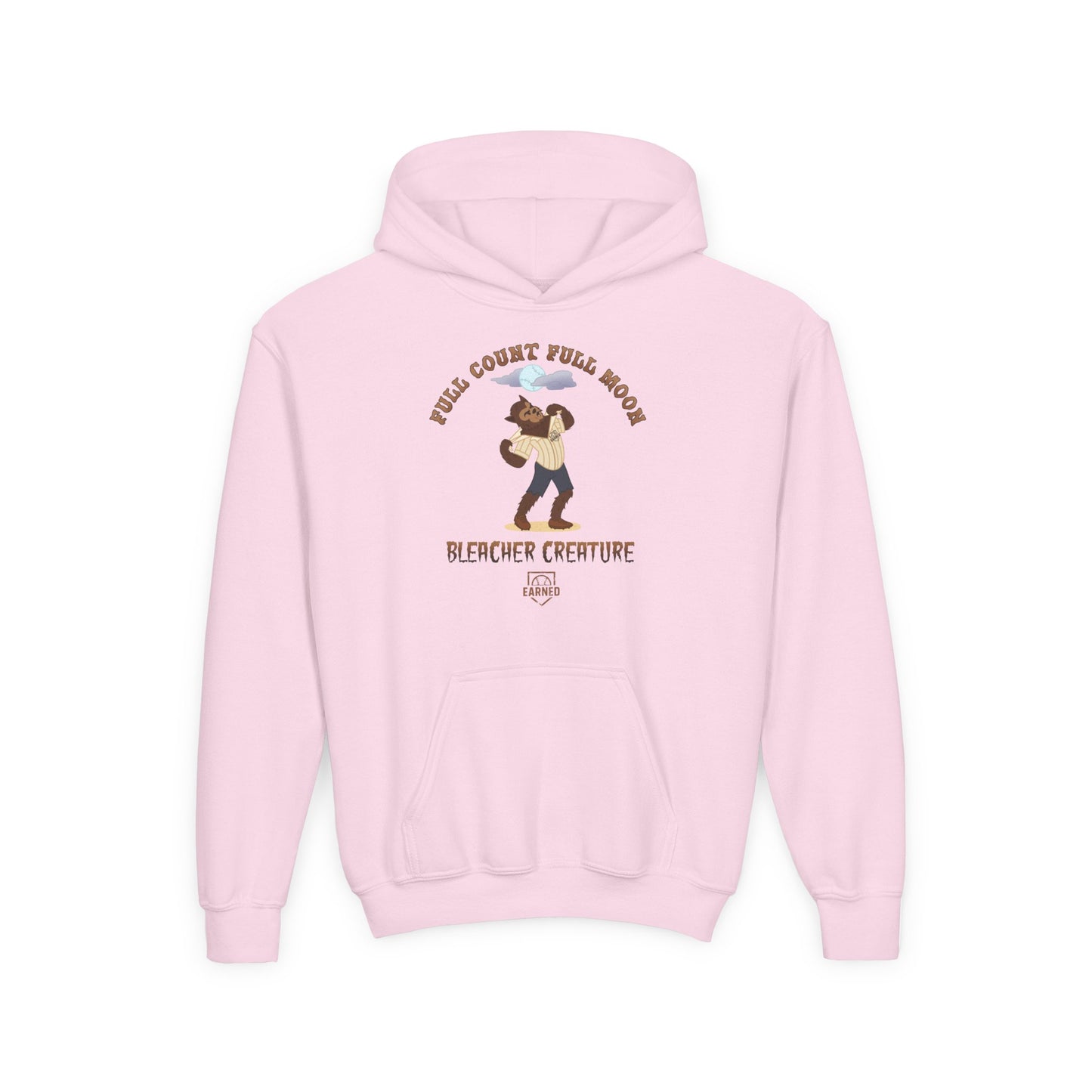 FULL COUNT FULL MOON Youth Hoodie - BLEACHER CREATURE Collection