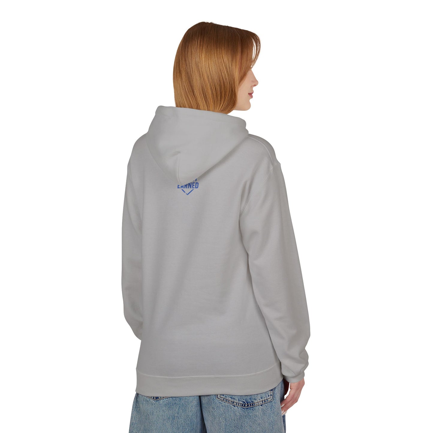 EYE BLACK NATION Adult Hoodie (Blue Font)