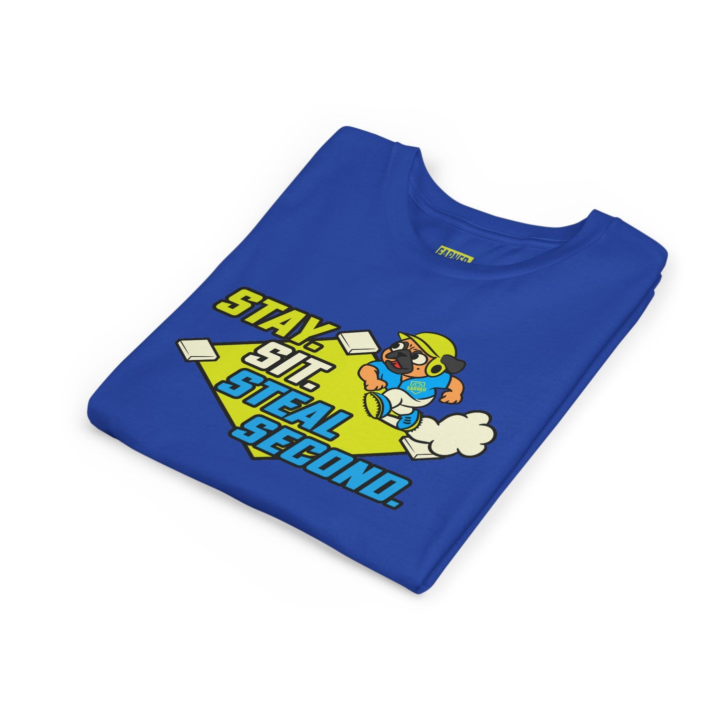 SIT. STAY. STEAL SECOND. Youth Tee - BARK PARK Collection