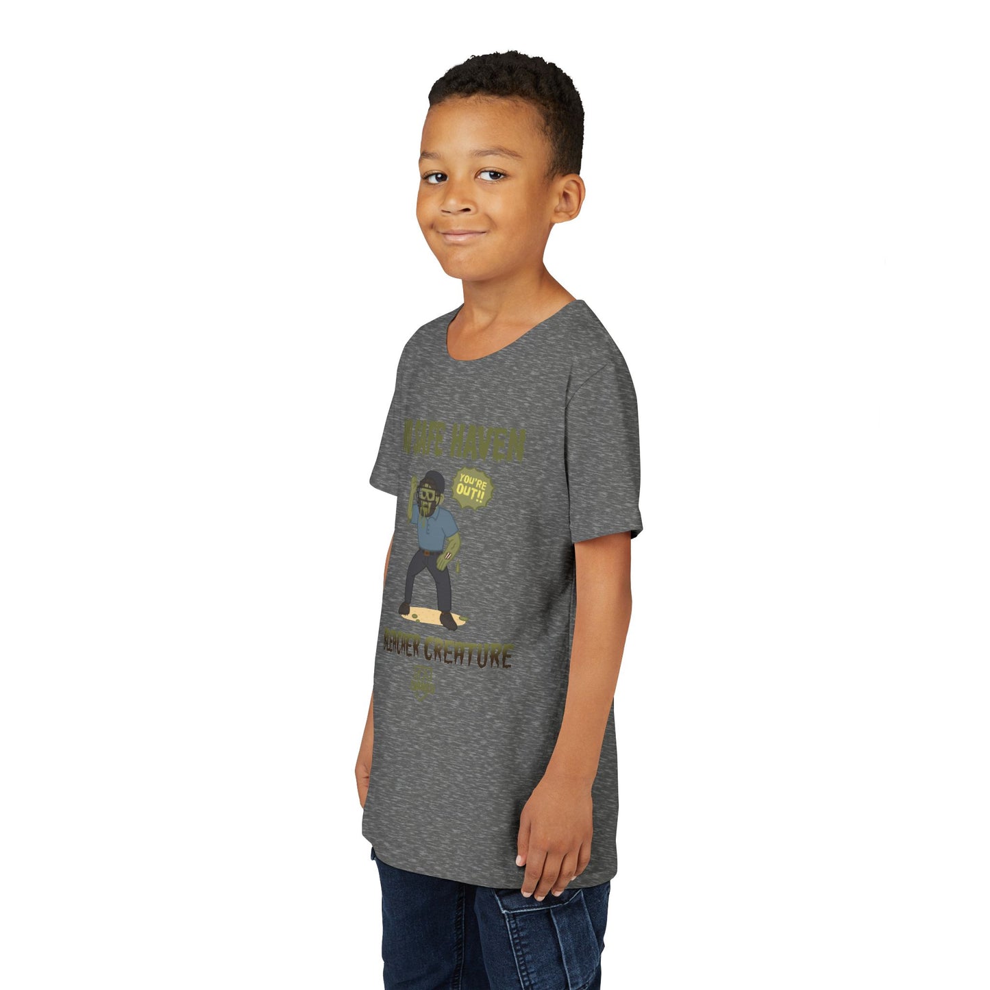 NO SAFE HAVEN Youth Tee - BLEACHER CREATURE Collection