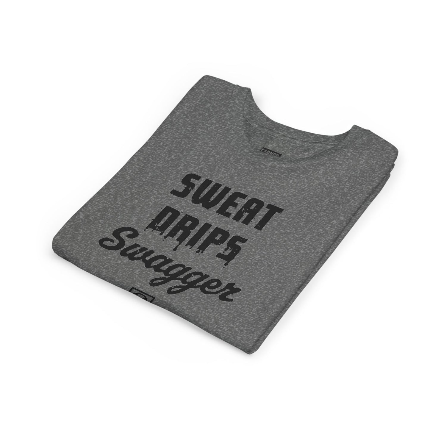 SWEAT DRIPS SWAGGER Youth Tee (Black Font)